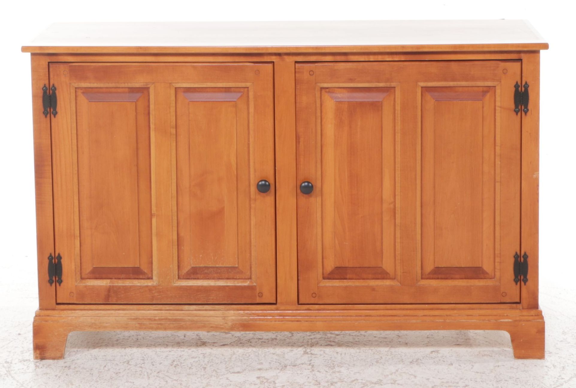 Arts & Crafts Style Crawford Furniture Maple China Cabinet