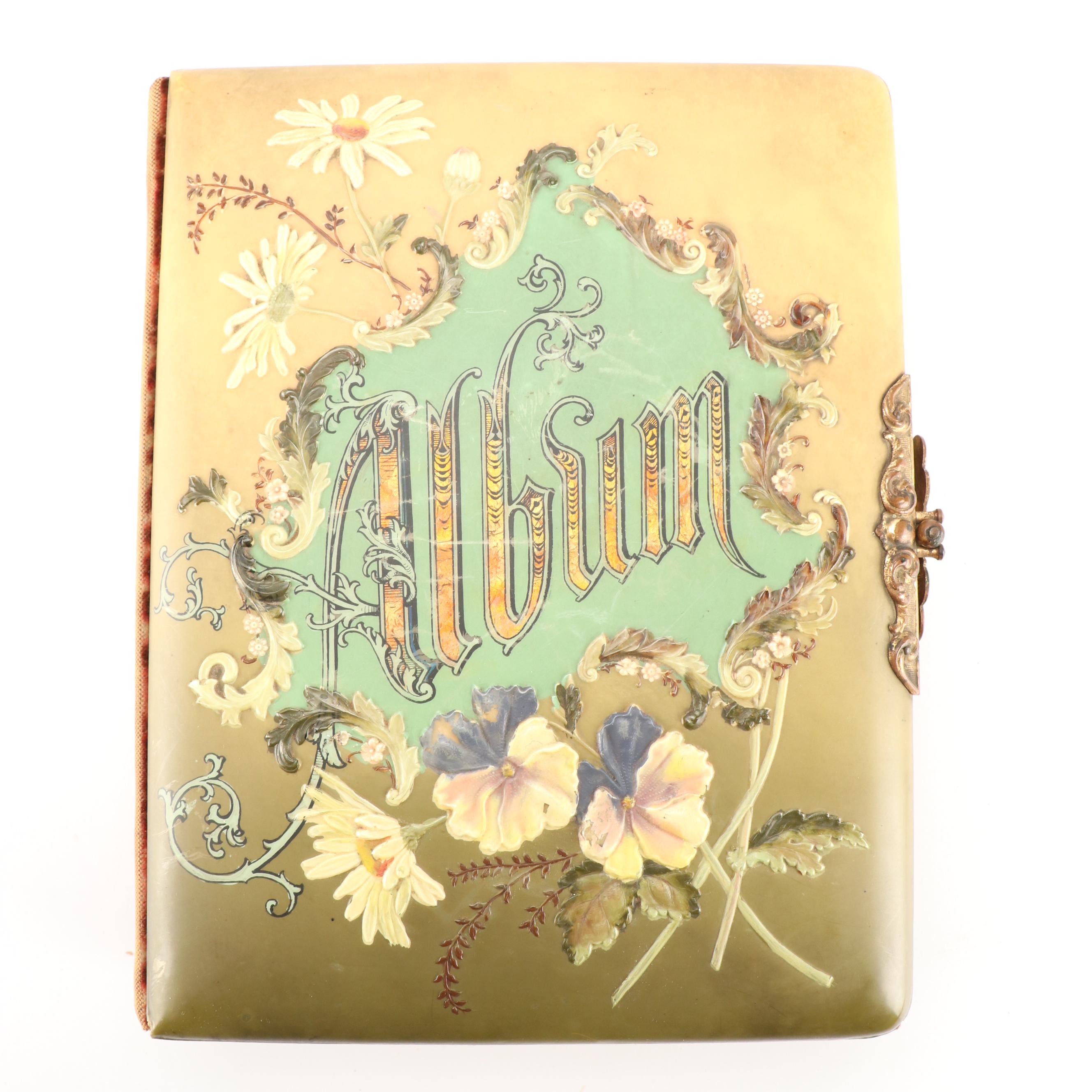 Portraits of Men, Women and Children in Albums, Late 19th/Early 20th Century