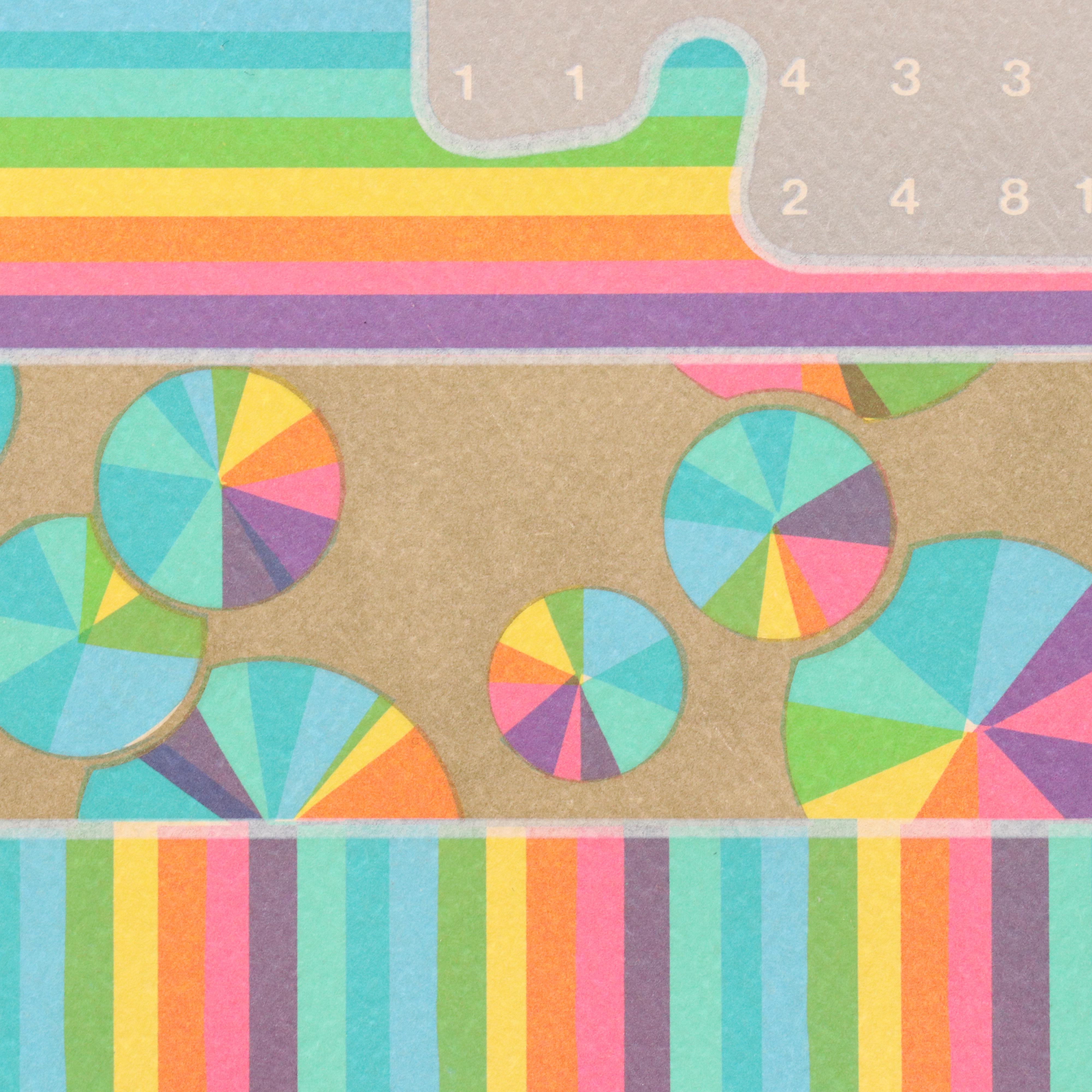 Eduardo Paolozzi Exhibition Poster "Universal Electronic Vacuum," 1967