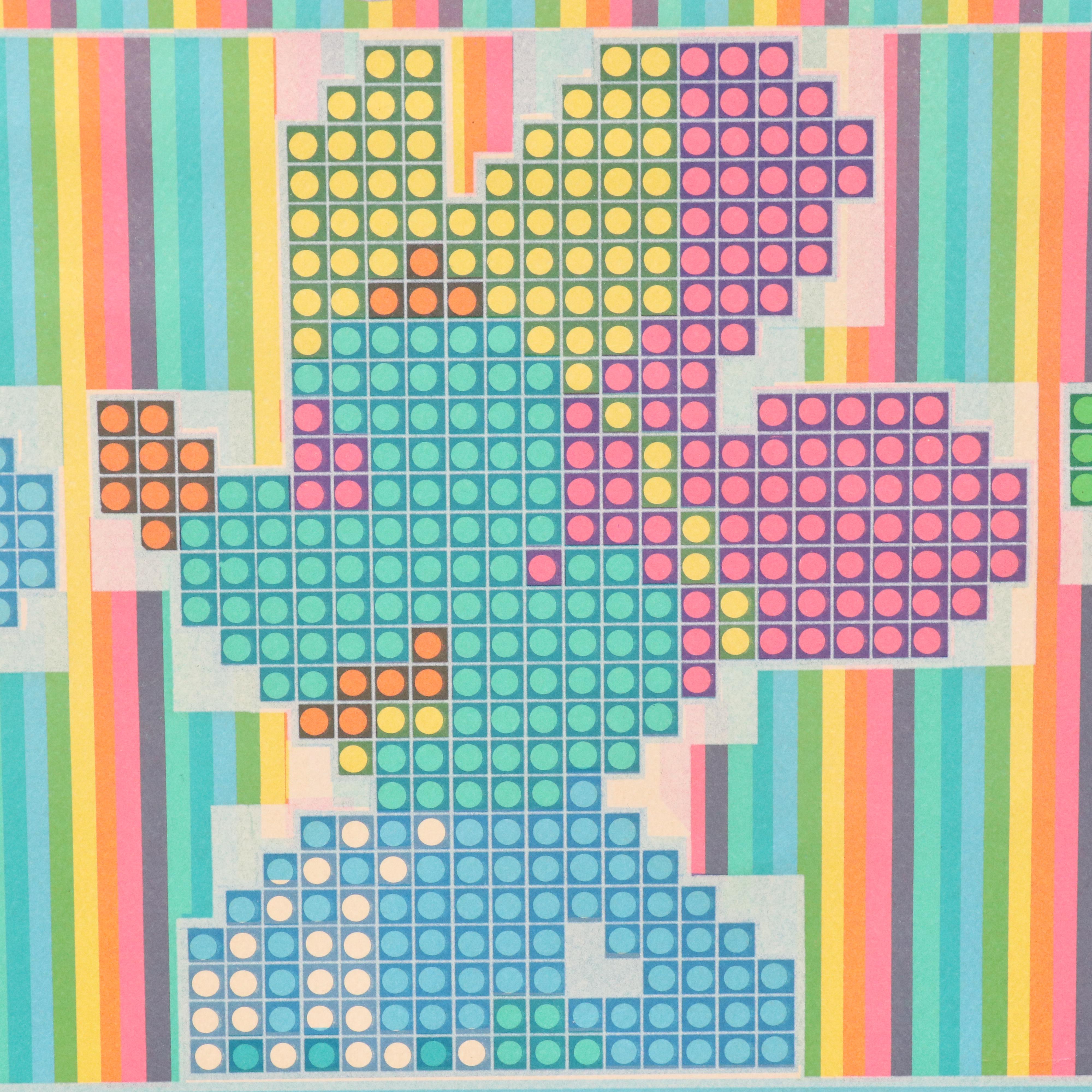 Eduardo Paolozzi Exhibition Poster "Universal Electronic Vacuum," 1967