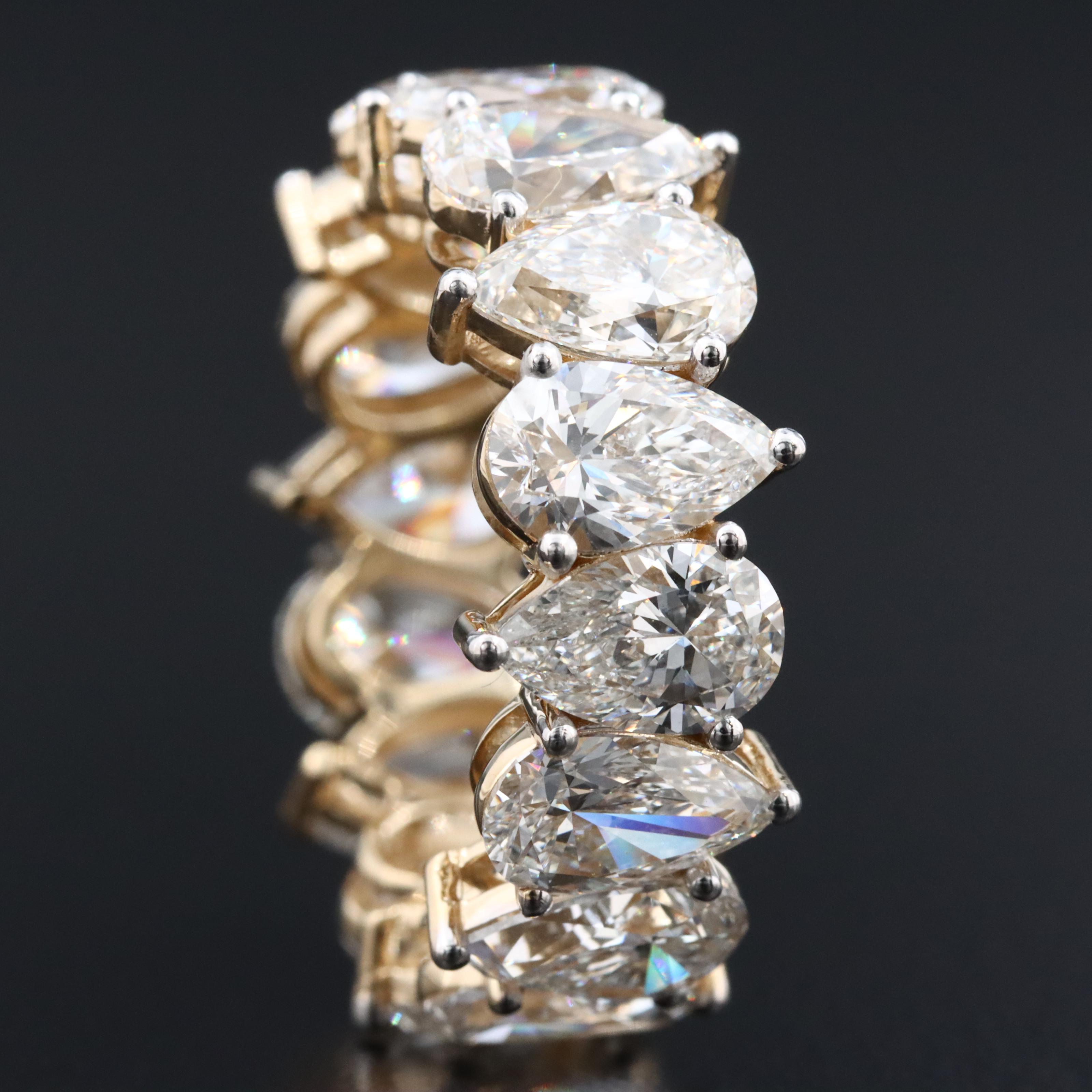 14K 10.18 CTW Lab Grown Diamond Eternity Band