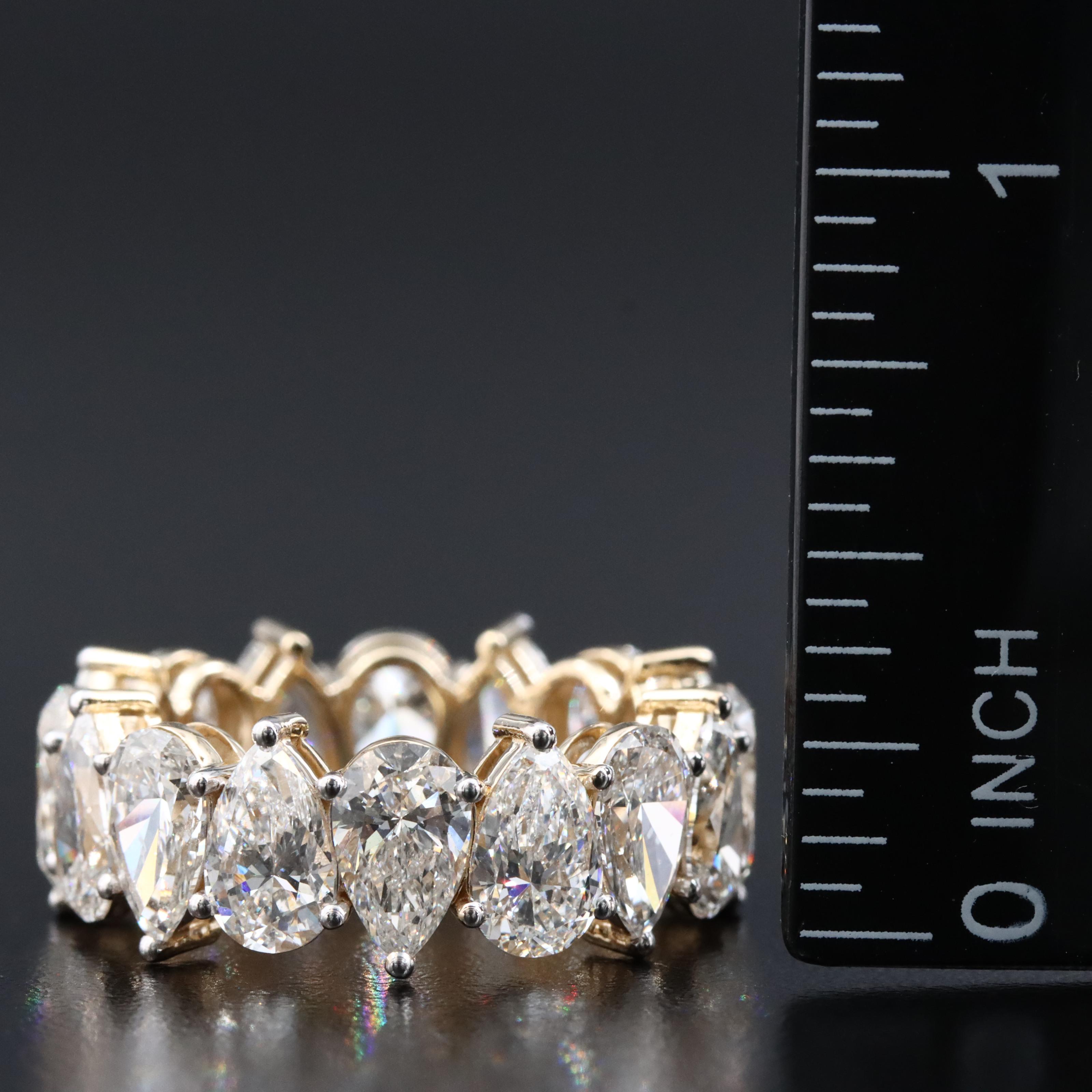 14K 10.18 CTW Lab Grown Diamond Eternity Band