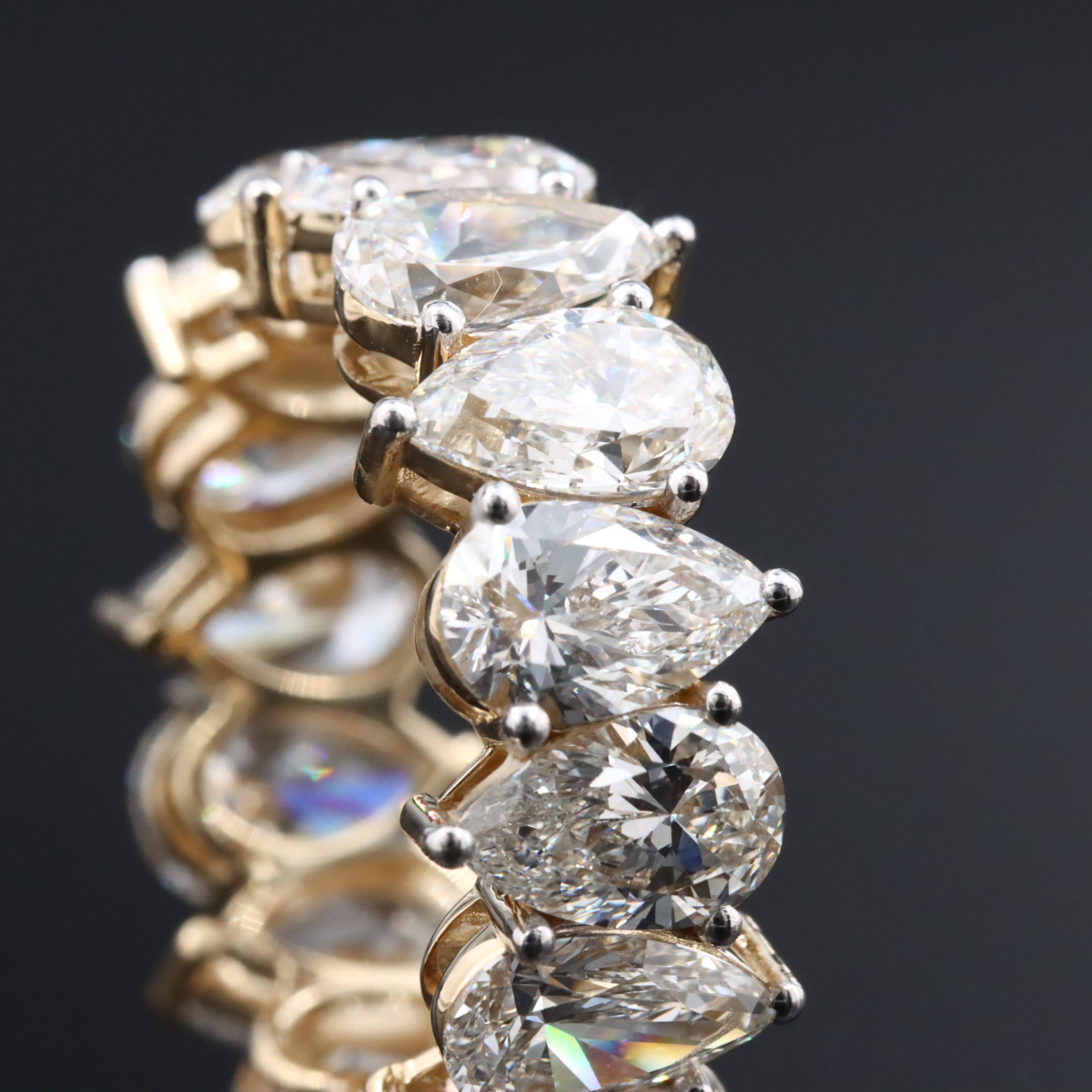 14K 10.18 CTW Lab Grown Diamond Eternity Band