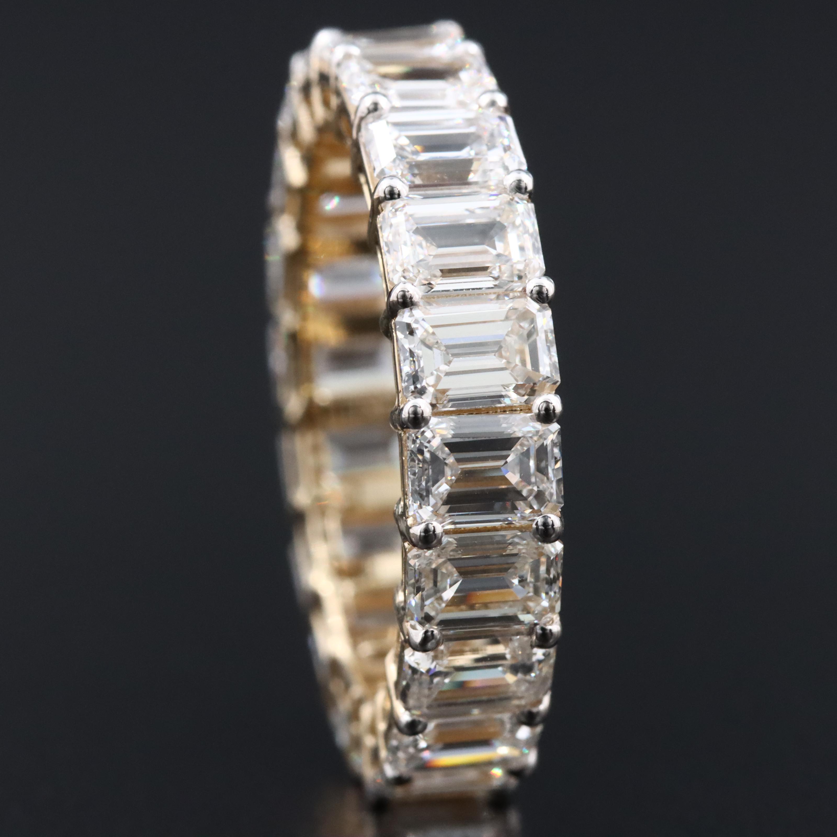 14K 5.98 CTW Lab Grown Diamond Eternity Band