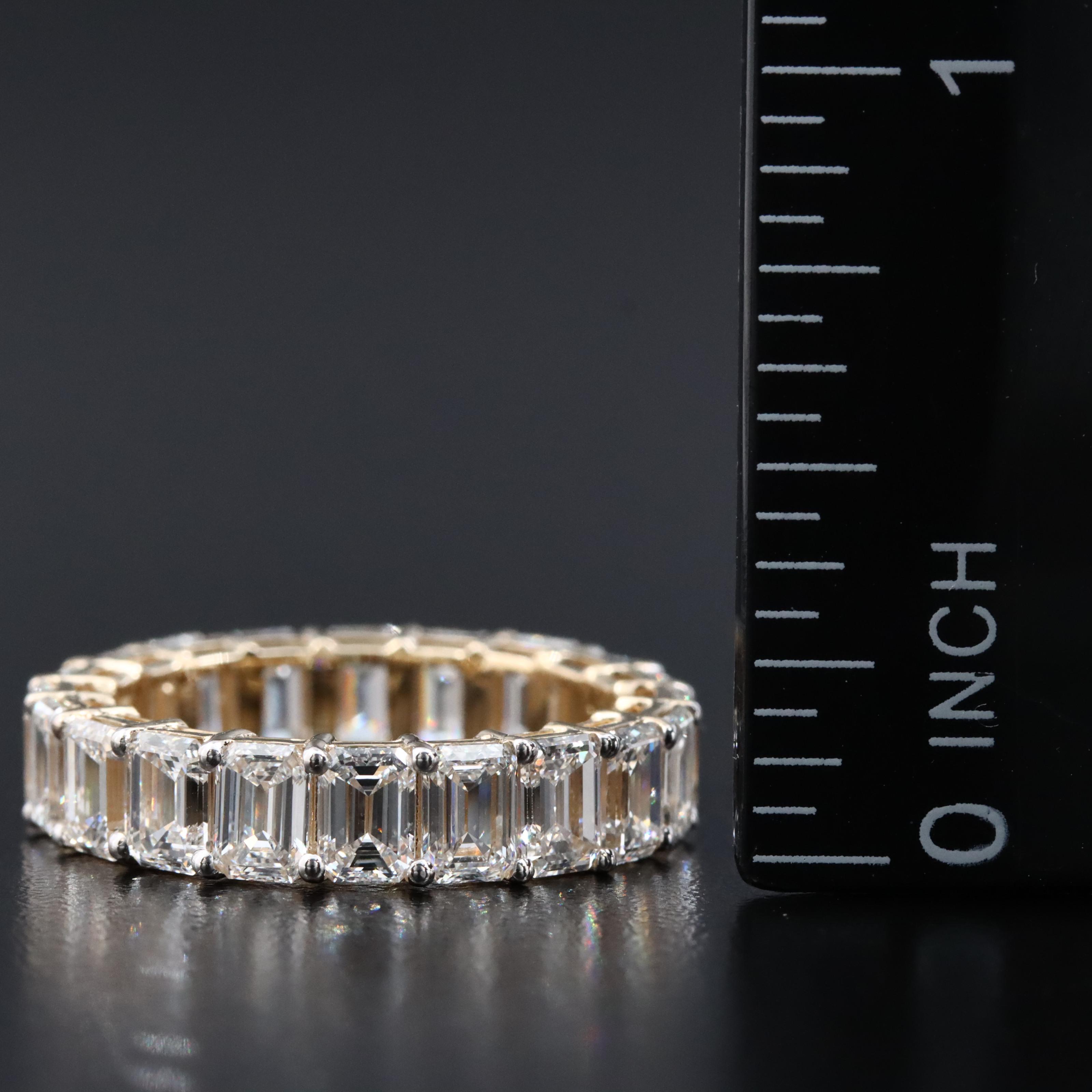 14K 5.98 CTW Lab Grown Diamond Eternity Band