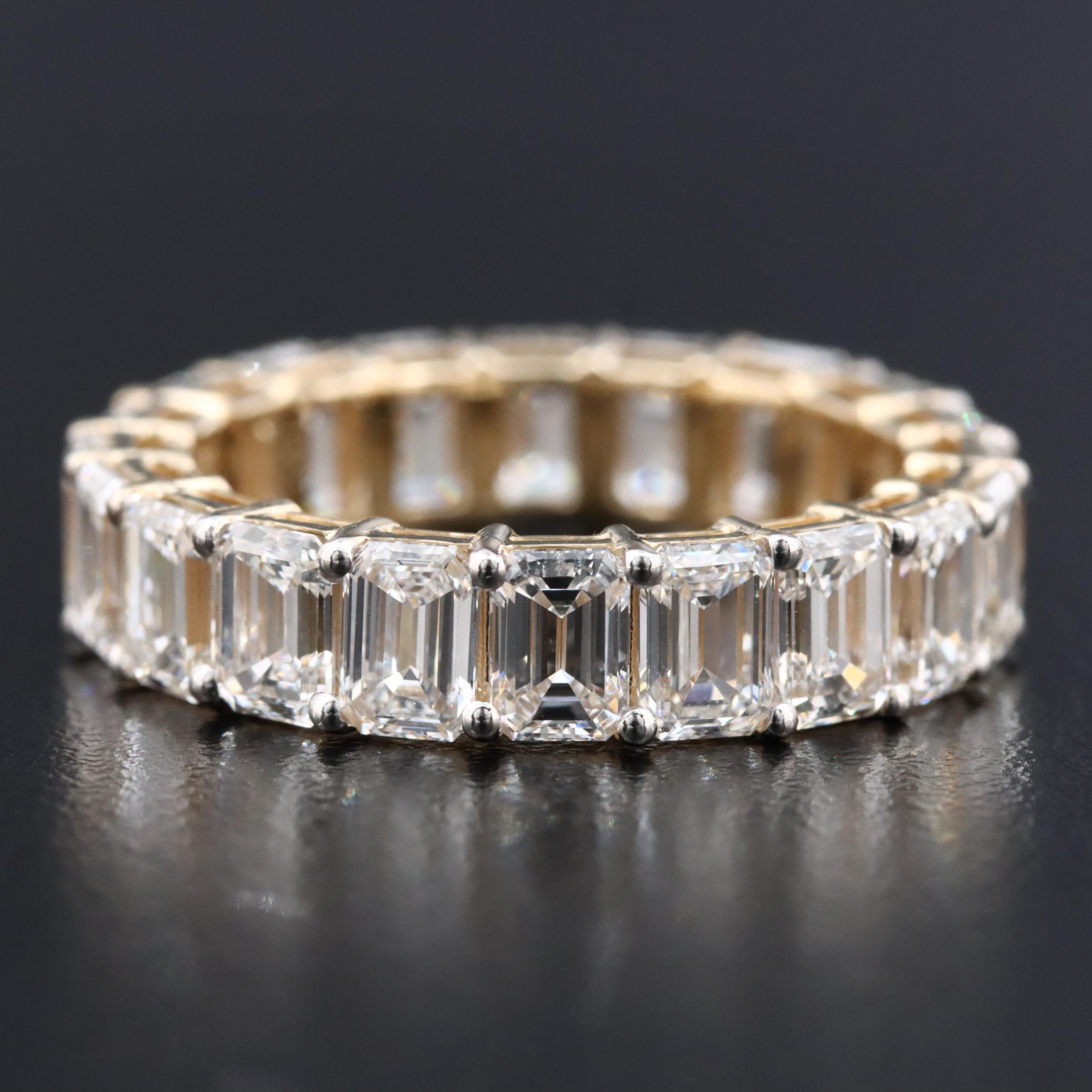 14K 5.98 CTW Lab Grown Diamond Eternity Band