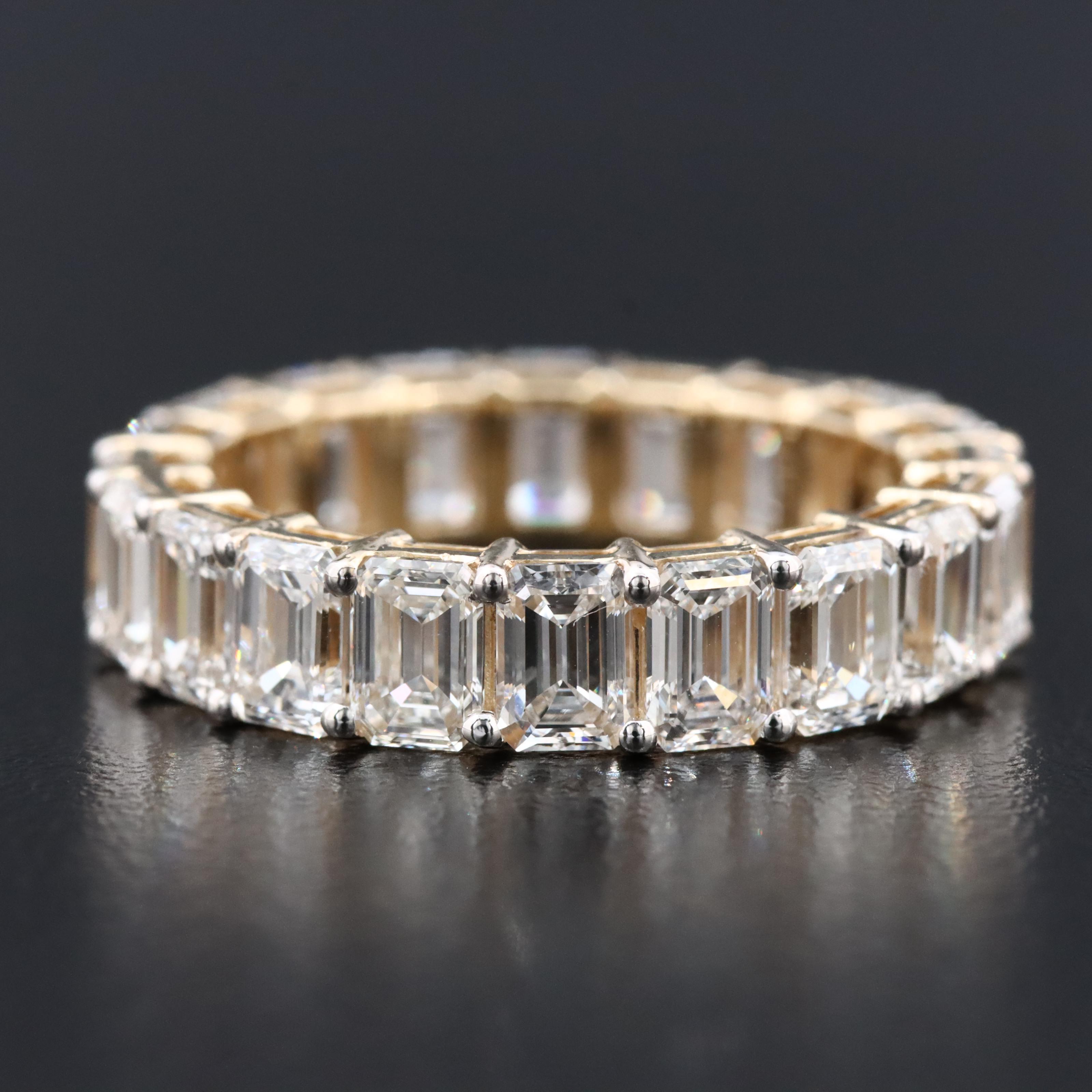 14K 5.98 CTW Lab Grown Diamond Eternity Band