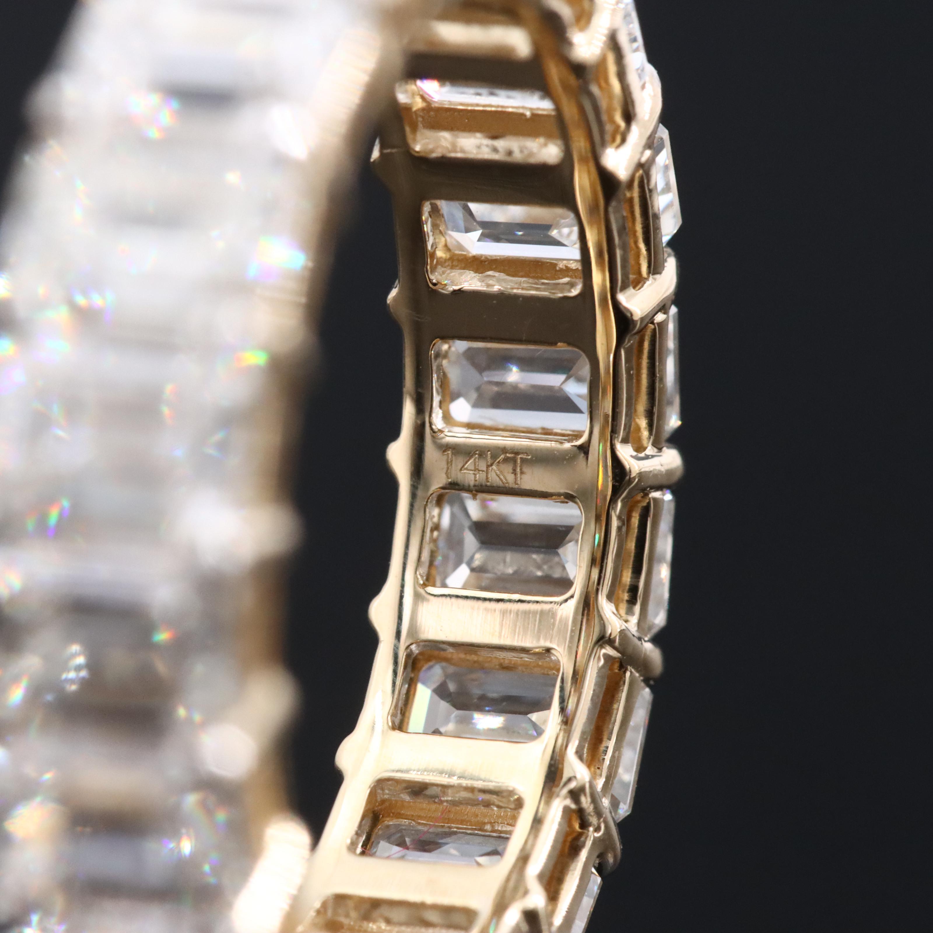 14K 5.98 CTW Lab Grown Diamond Eternity Band