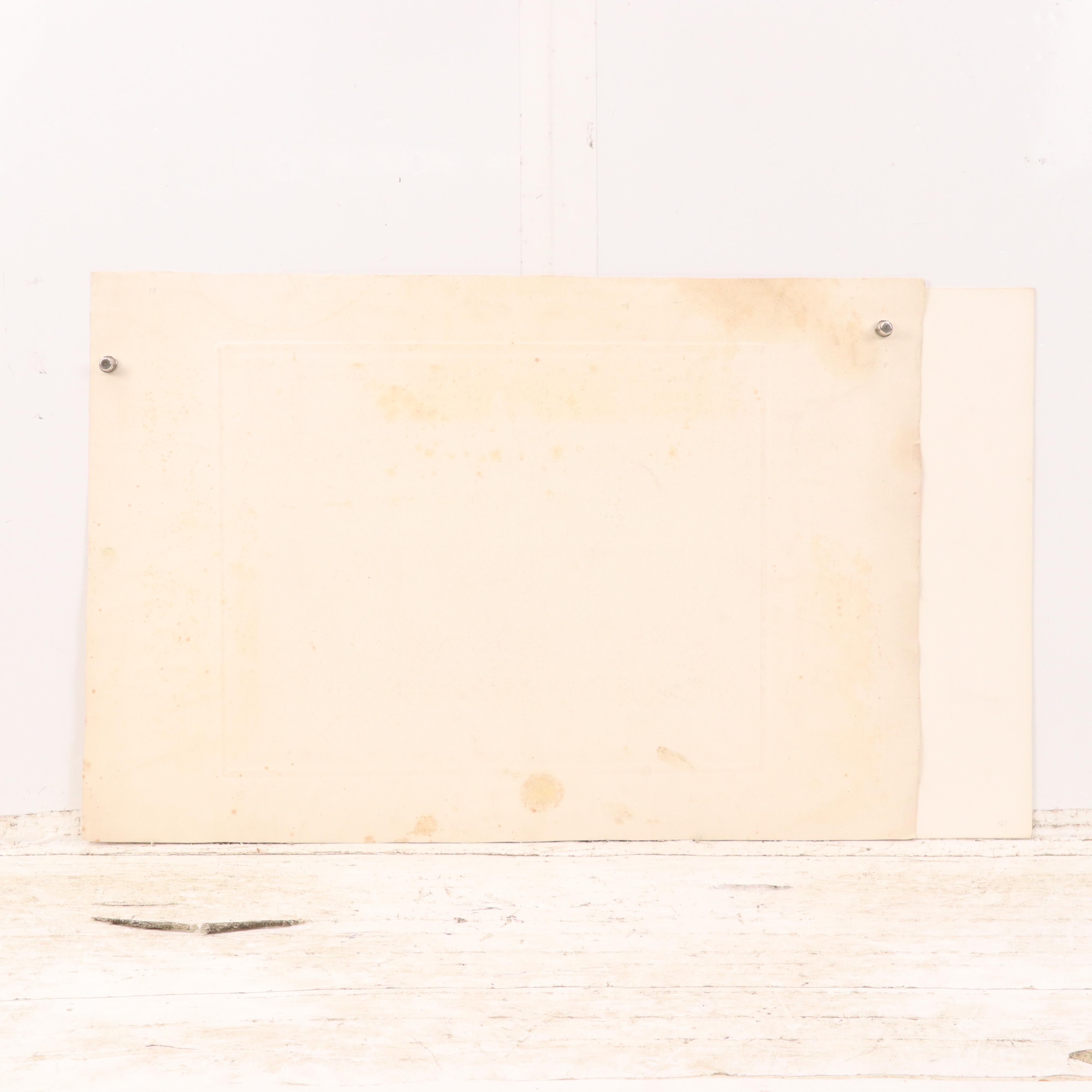 Paul Huet Landscape Etchings Including "Chaumière normande près d'Arques"