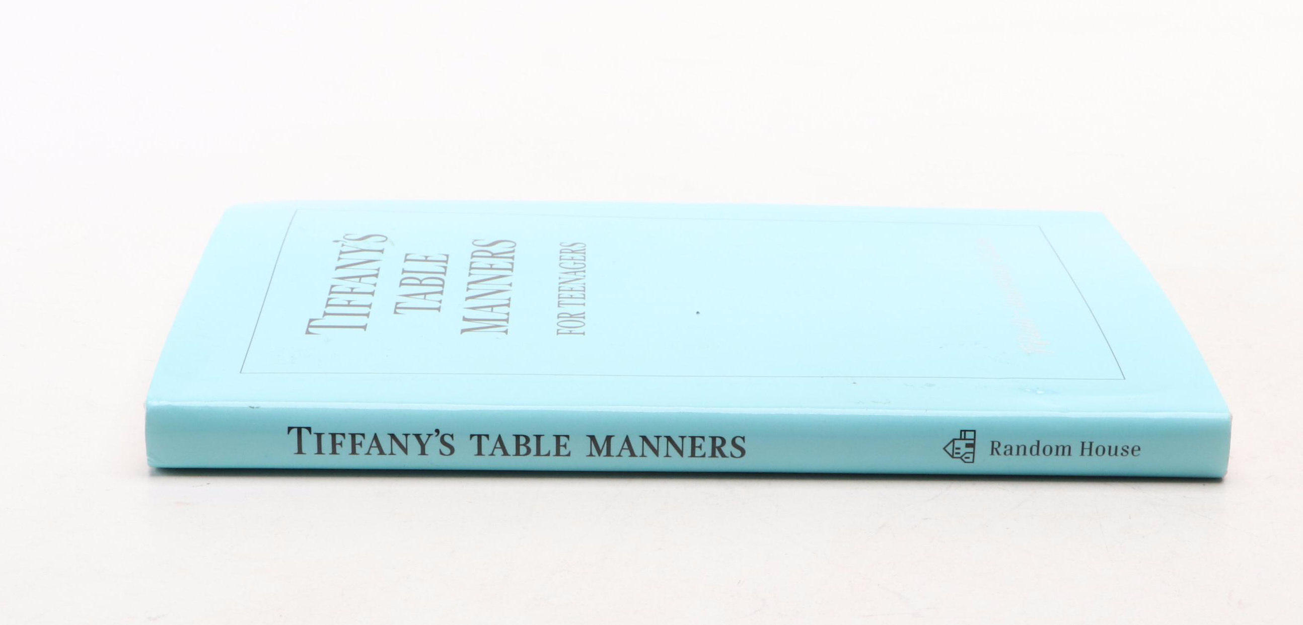 50th Anniversary Edition "Tiffany's Table Manners for Teenagers" by W. Hoving