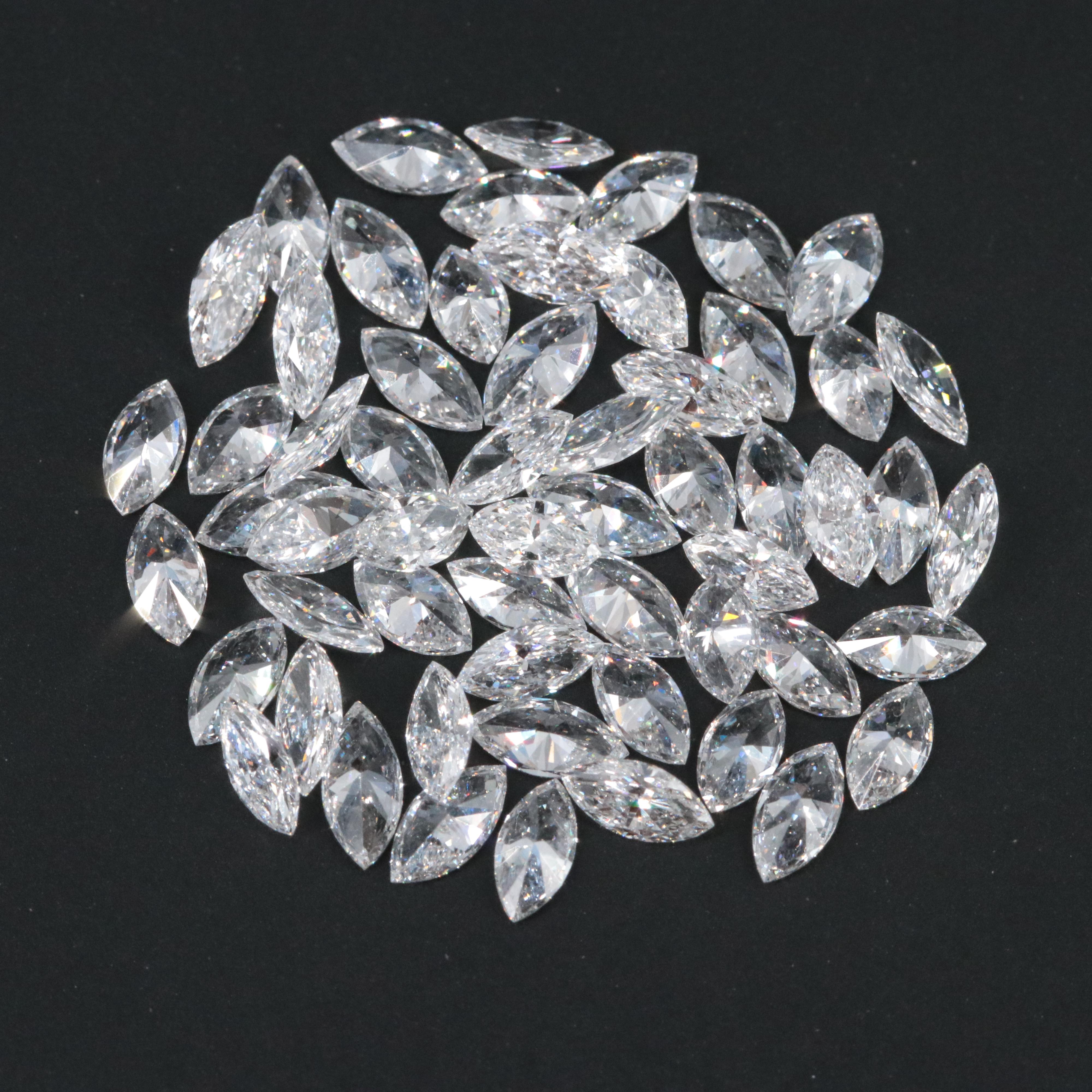 Loose 5.18 CTW Lab Grown Diamonds