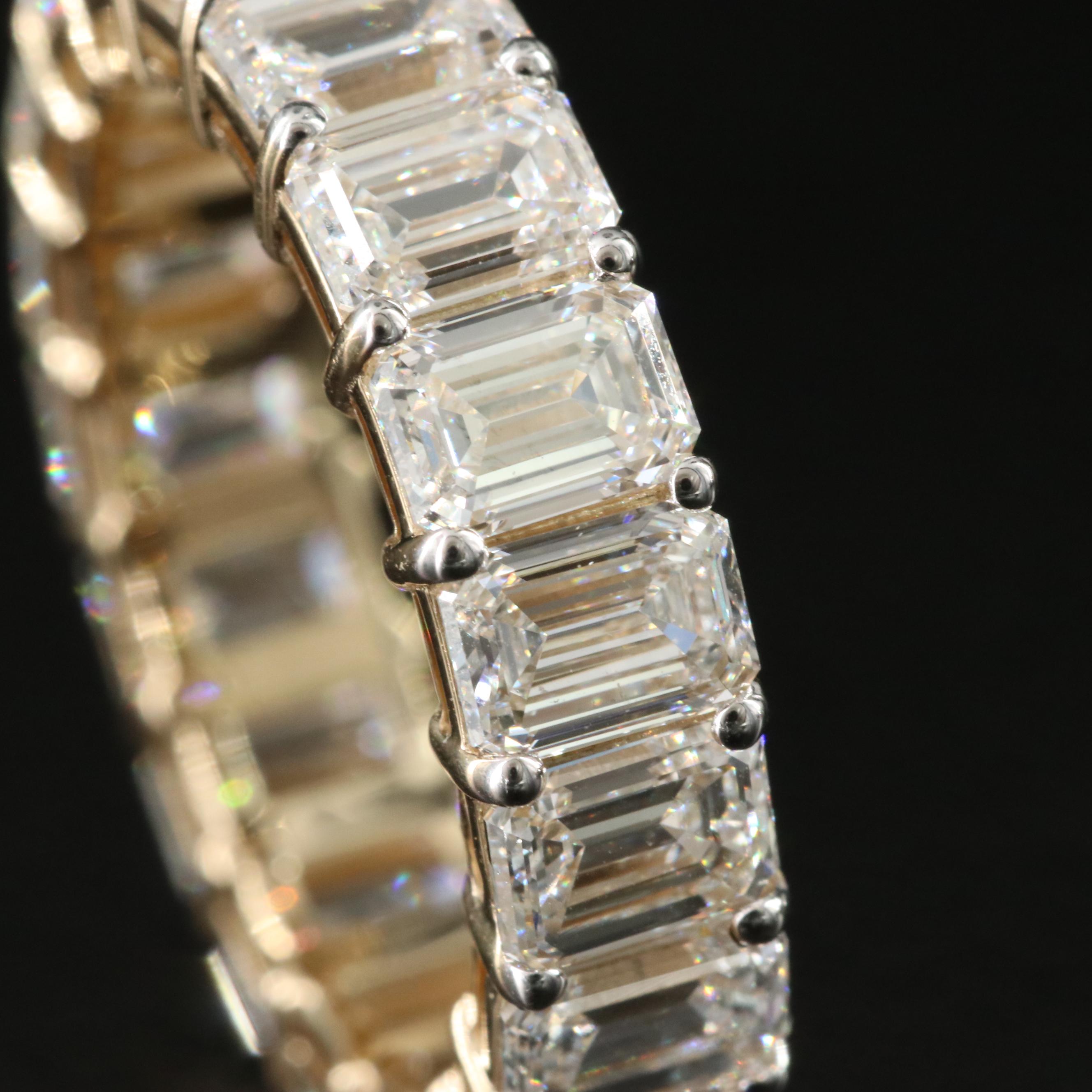 14K 6.53 CTW Lab Grown Diamond Eternity Band