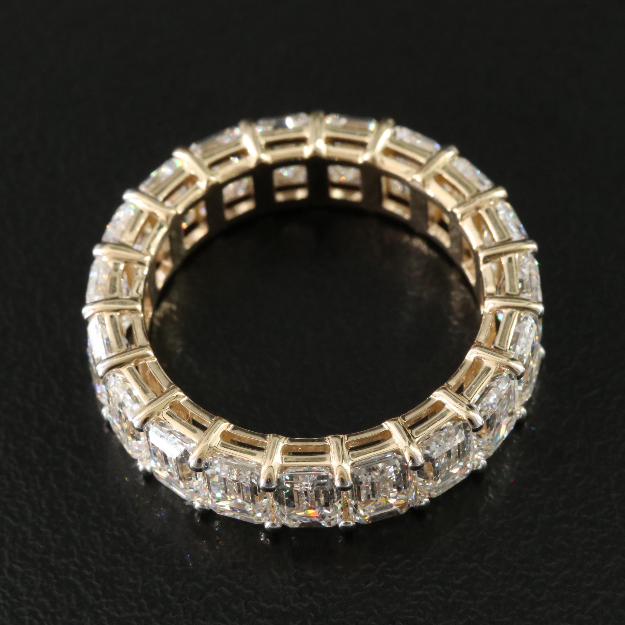 14K 6.53 CTW Lab Grown Diamond Eternity Band
