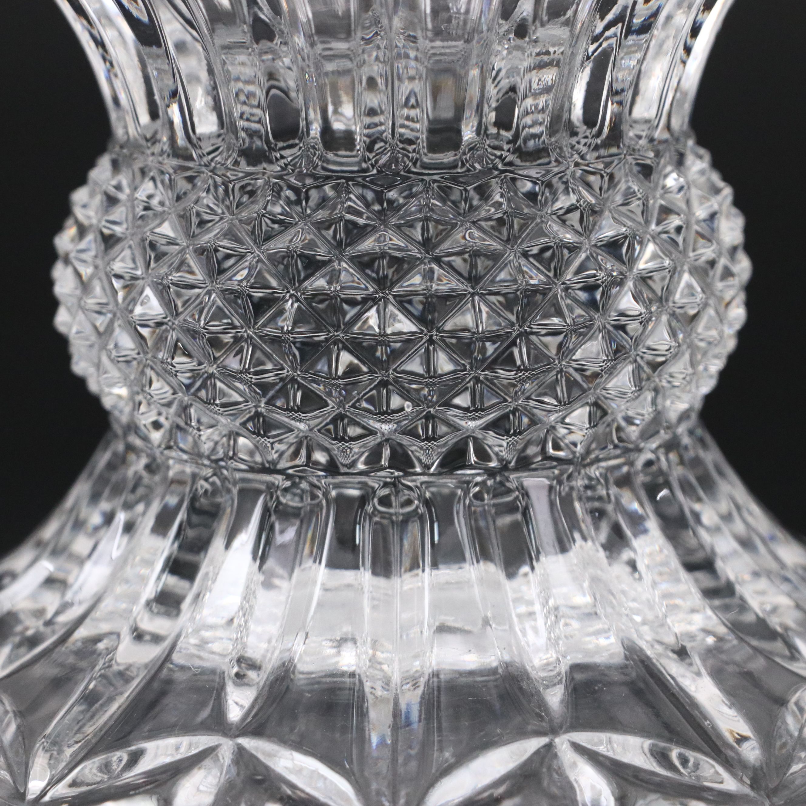 Pair of Crystal Covered Dishes