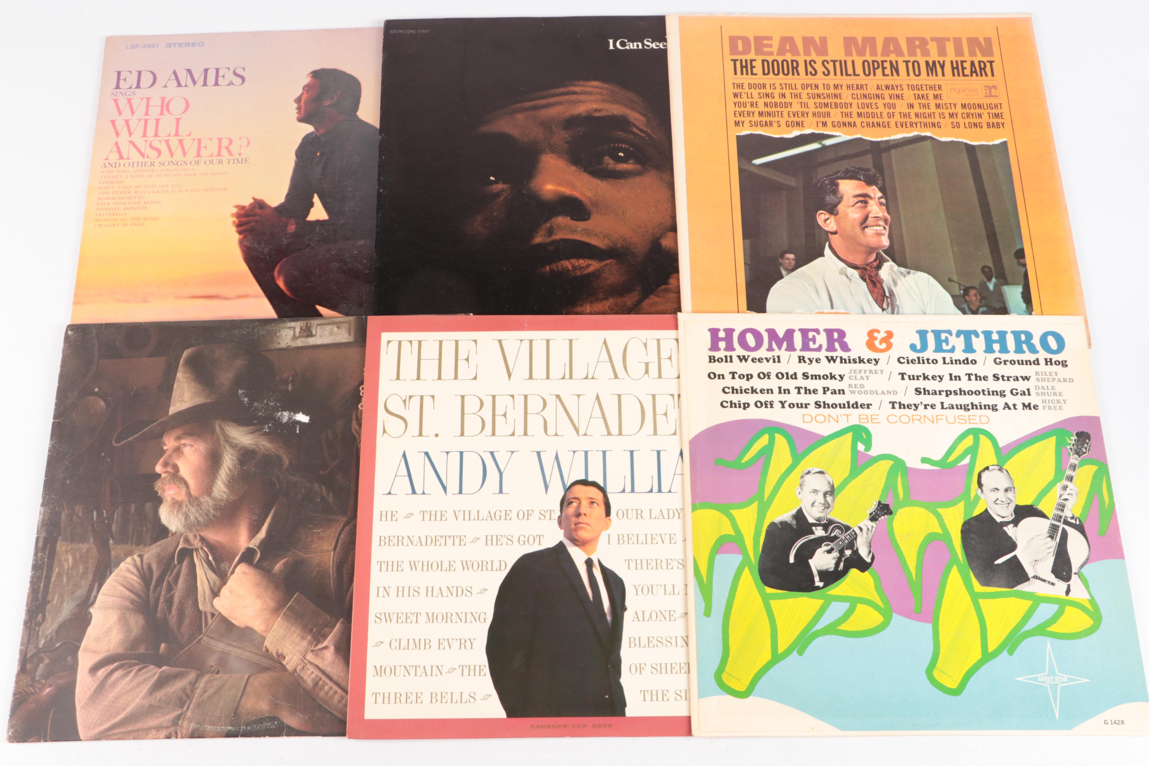 Nancy Sinatra, Willie Nelson, Charley Pride, and More Vinyl Record Albums