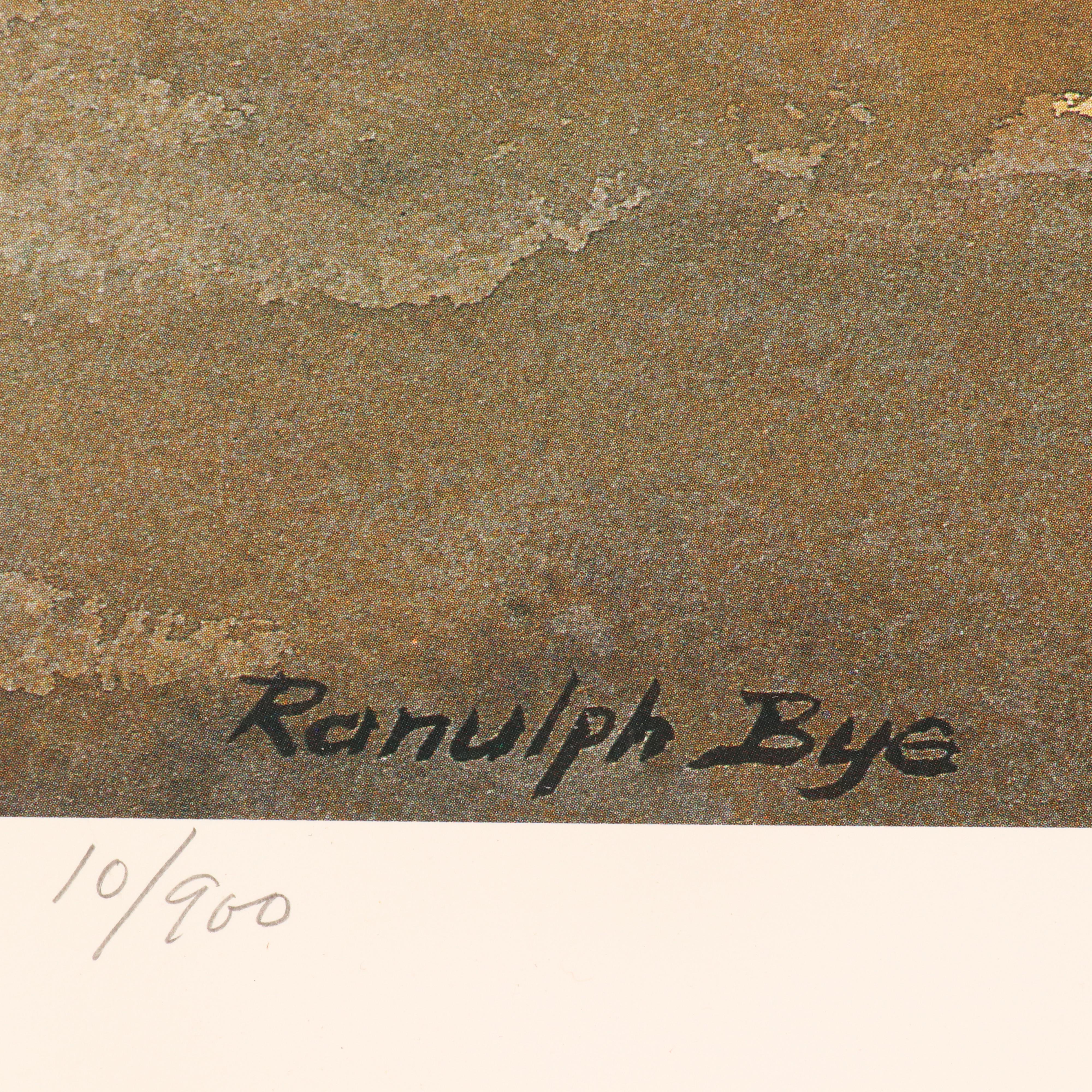 Ranulph Bye Offset Lithographs Including "Lambing Time"