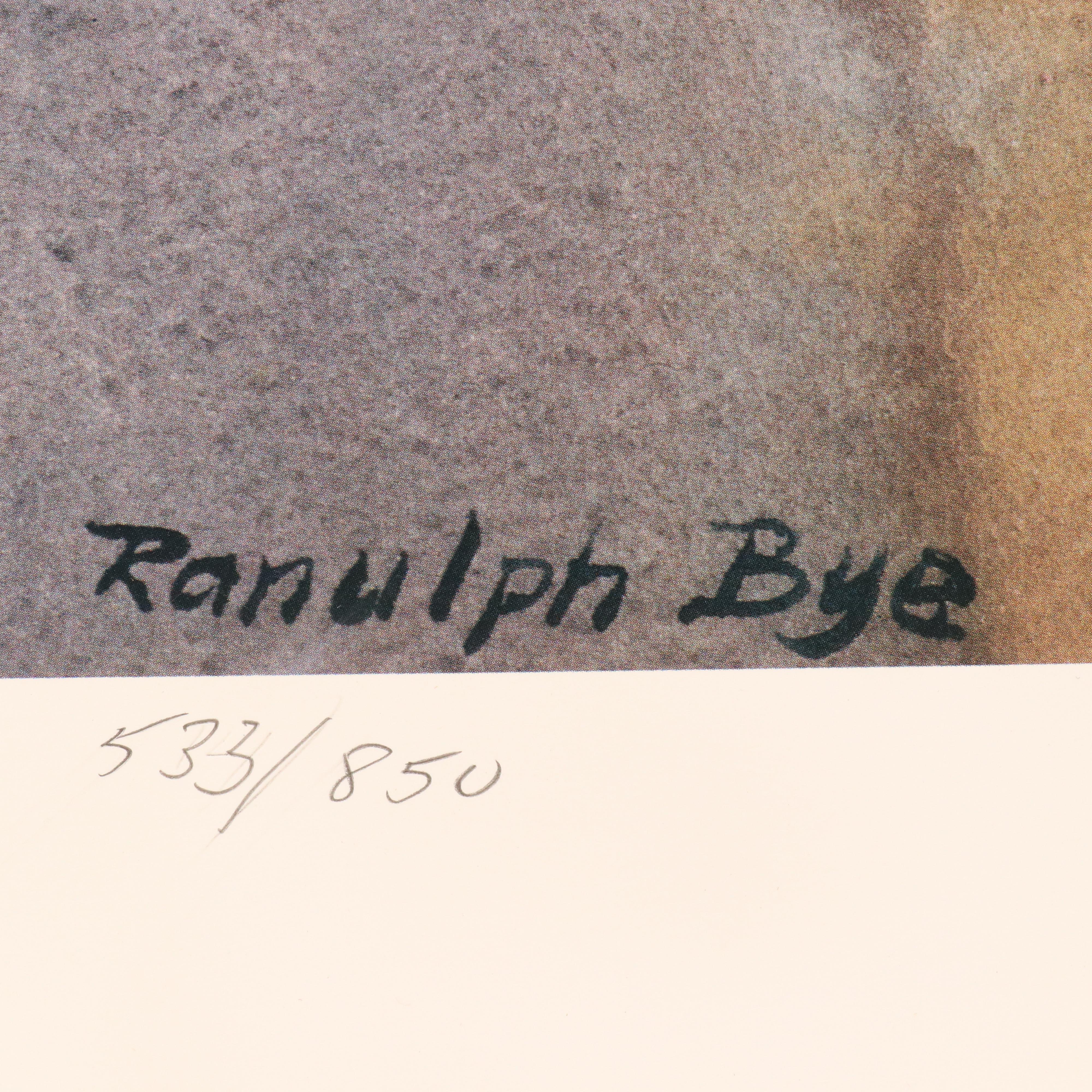 Ranulph Bye Offset Lithographs Including "Lambing Time"