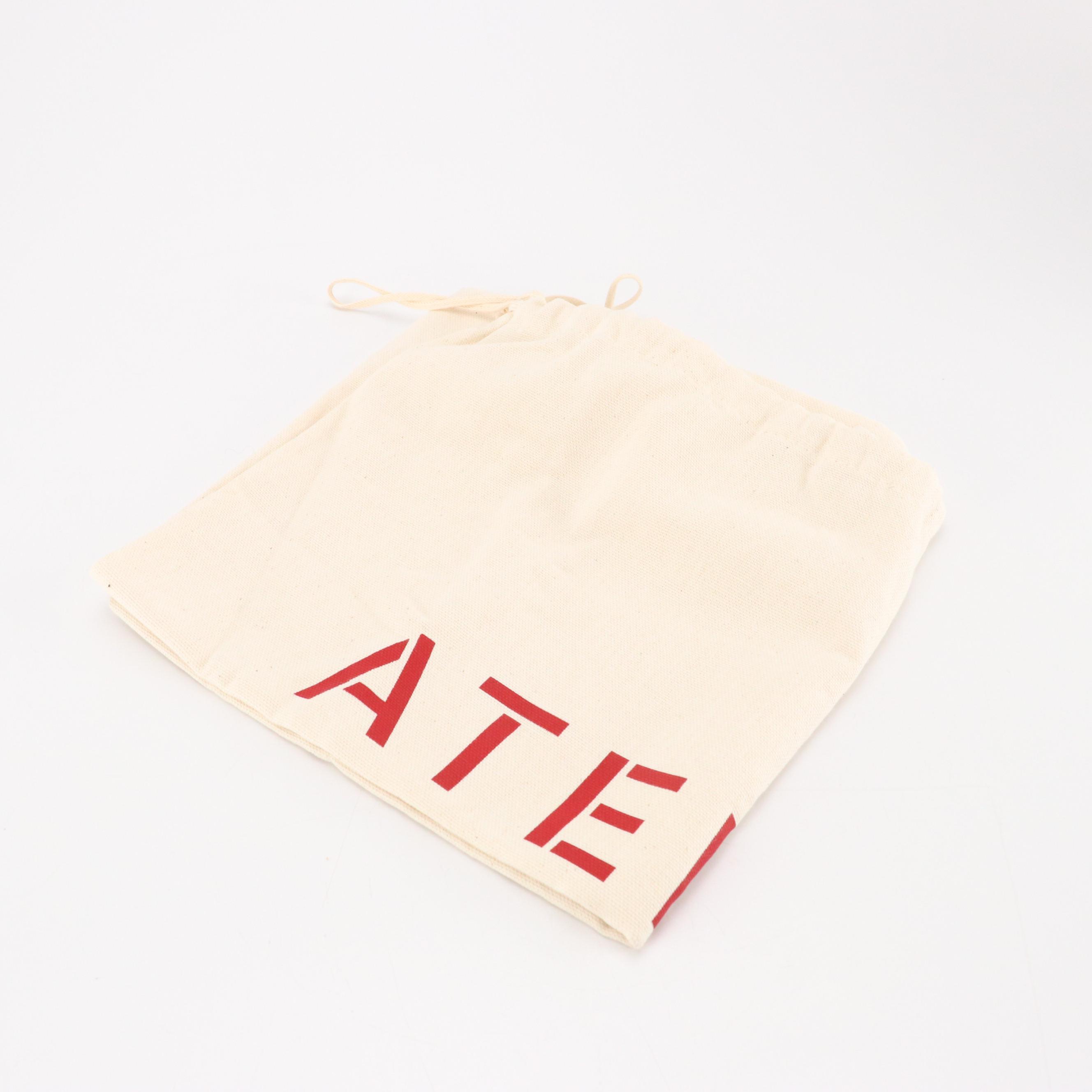 Valentino Garavani Atelier 04 Rouches Handbag in Black Nappa Leather