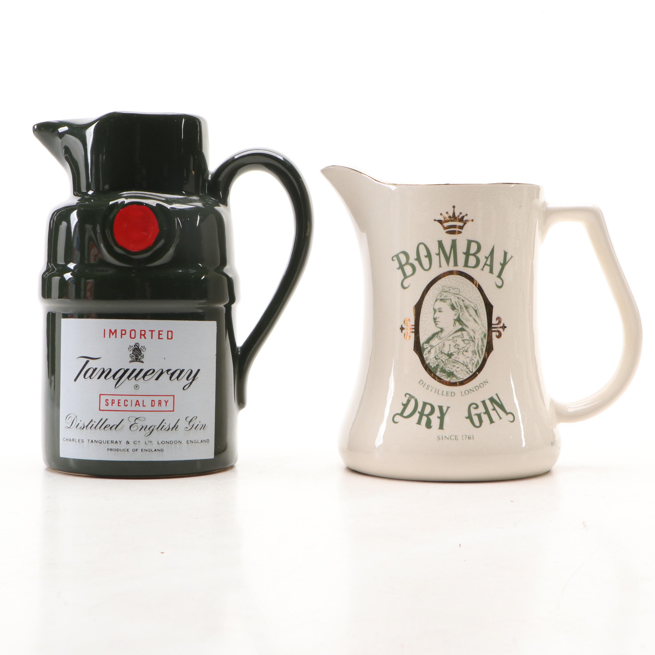 Bombay Dry Gin, Passport Scotch, and More Liquor Advertising Pitcher