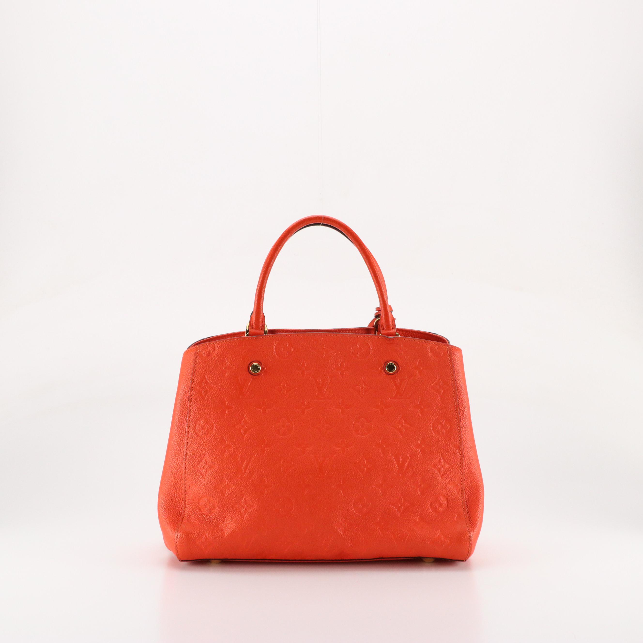 Louis Vuitton Montaigne MM Two-Way Bag in Orient Monogram Empreinte Leather