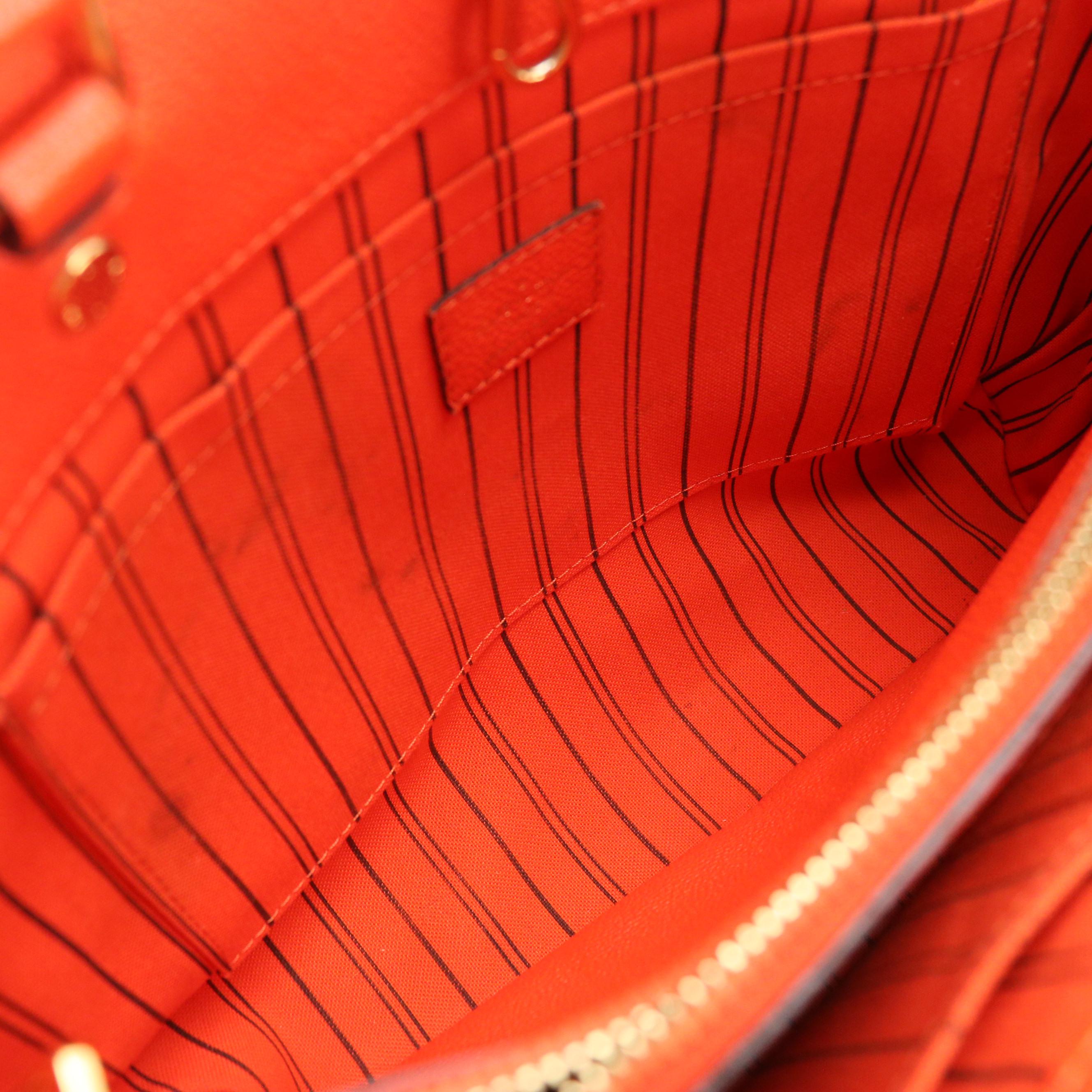 Louis Vuitton Montaigne MM Two-Way Bag in Orient Monogram Empreinte Leather