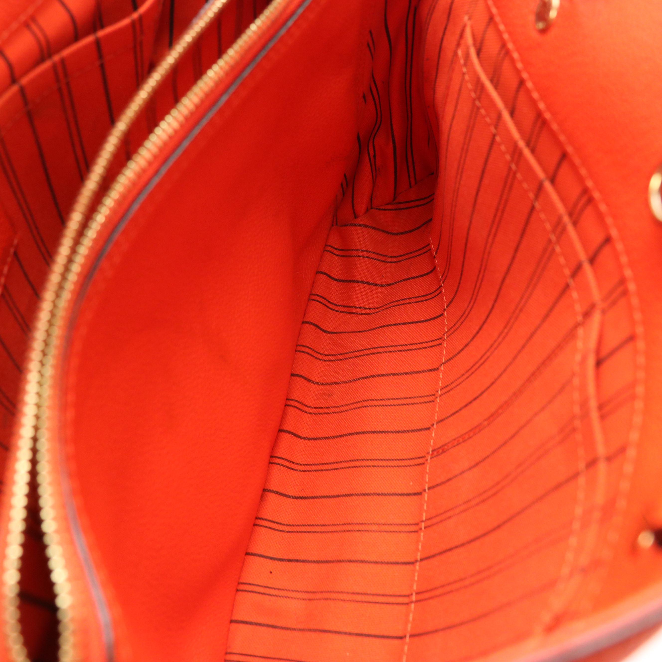 Louis Vuitton Montaigne MM Two-Way Bag in Orient Monogram Empreinte Leather