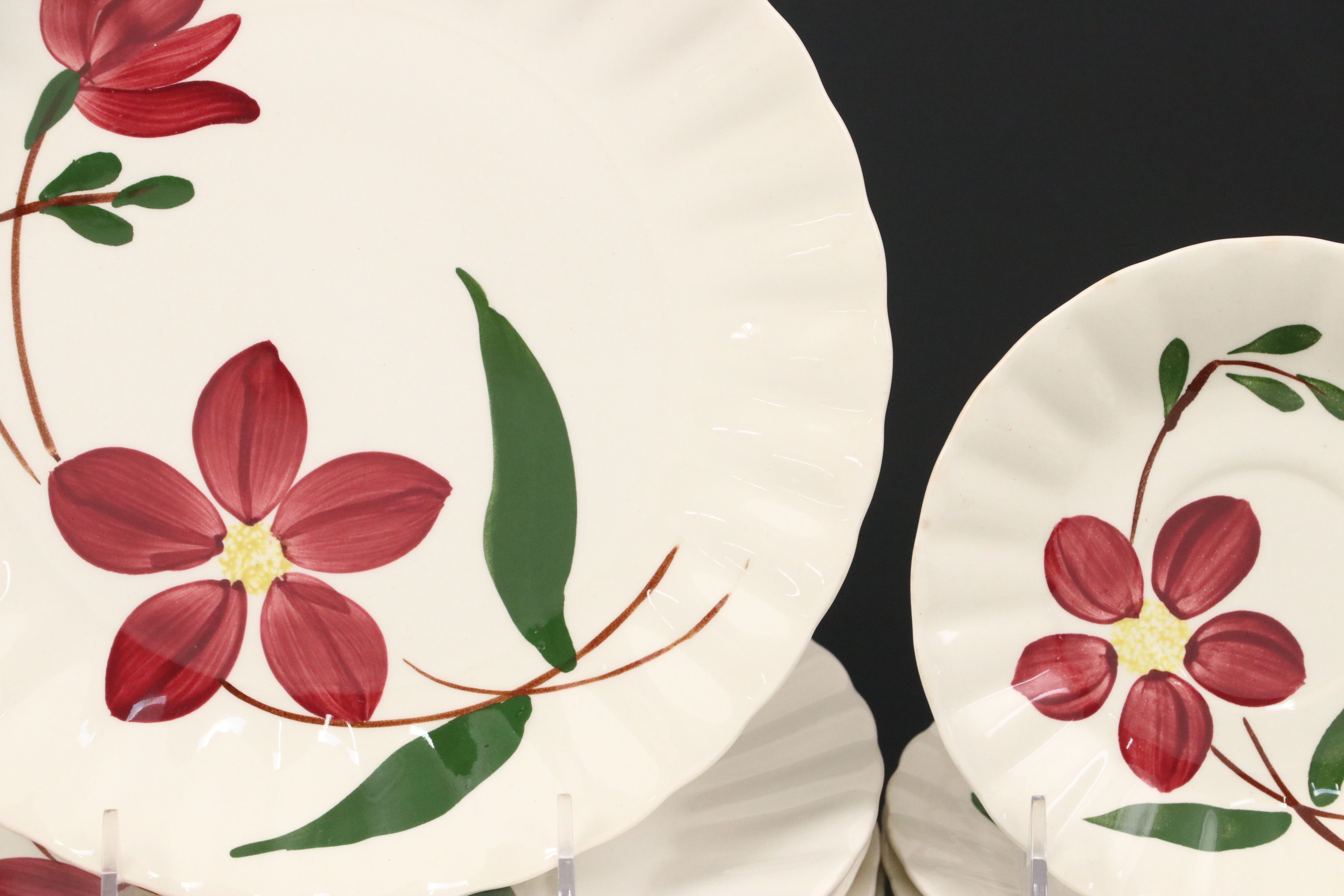 Blue Ridge Southern Pottery Hand-Painted Ceramic Dinnerware