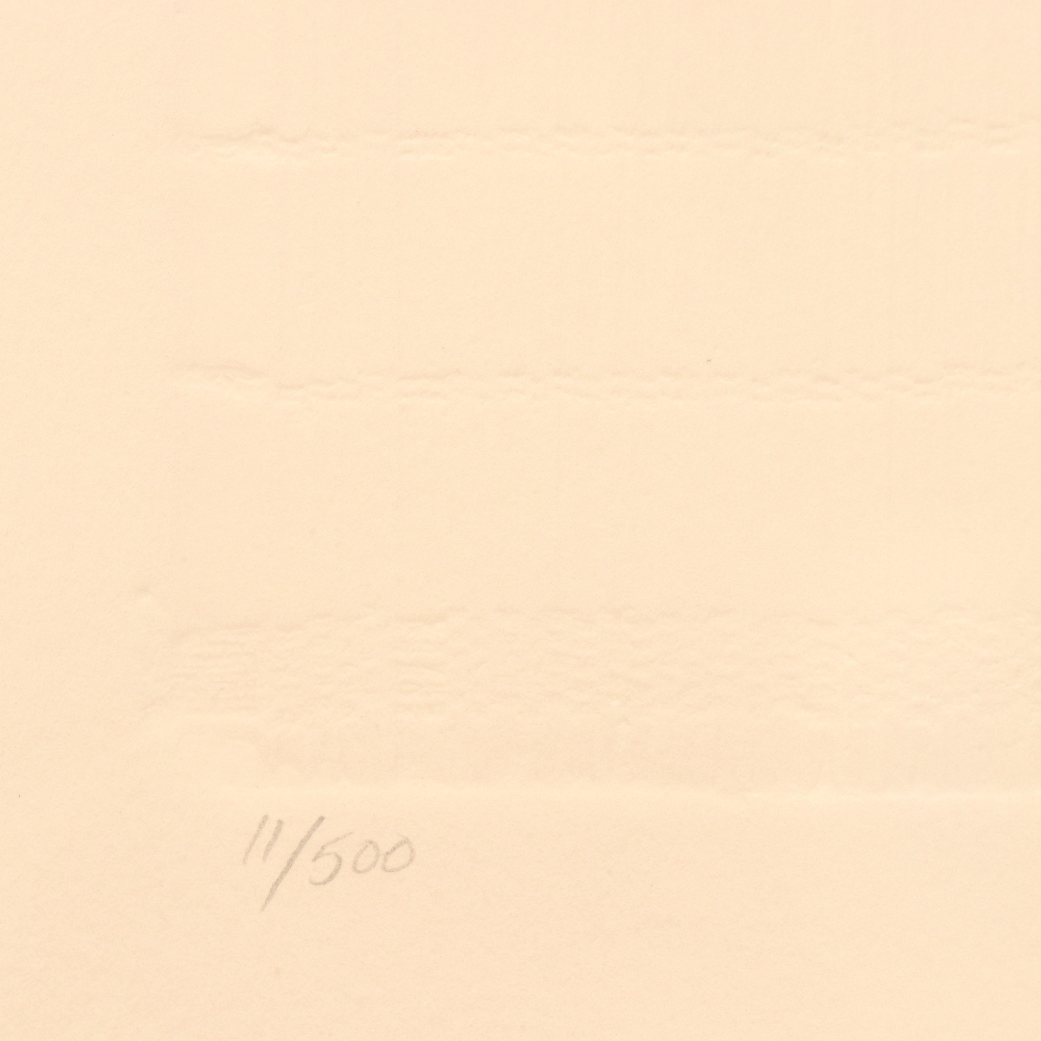 Color Embossed Etchings "The Four Seasons: Autumn/ Winter/ Spring/ Summer", 1980