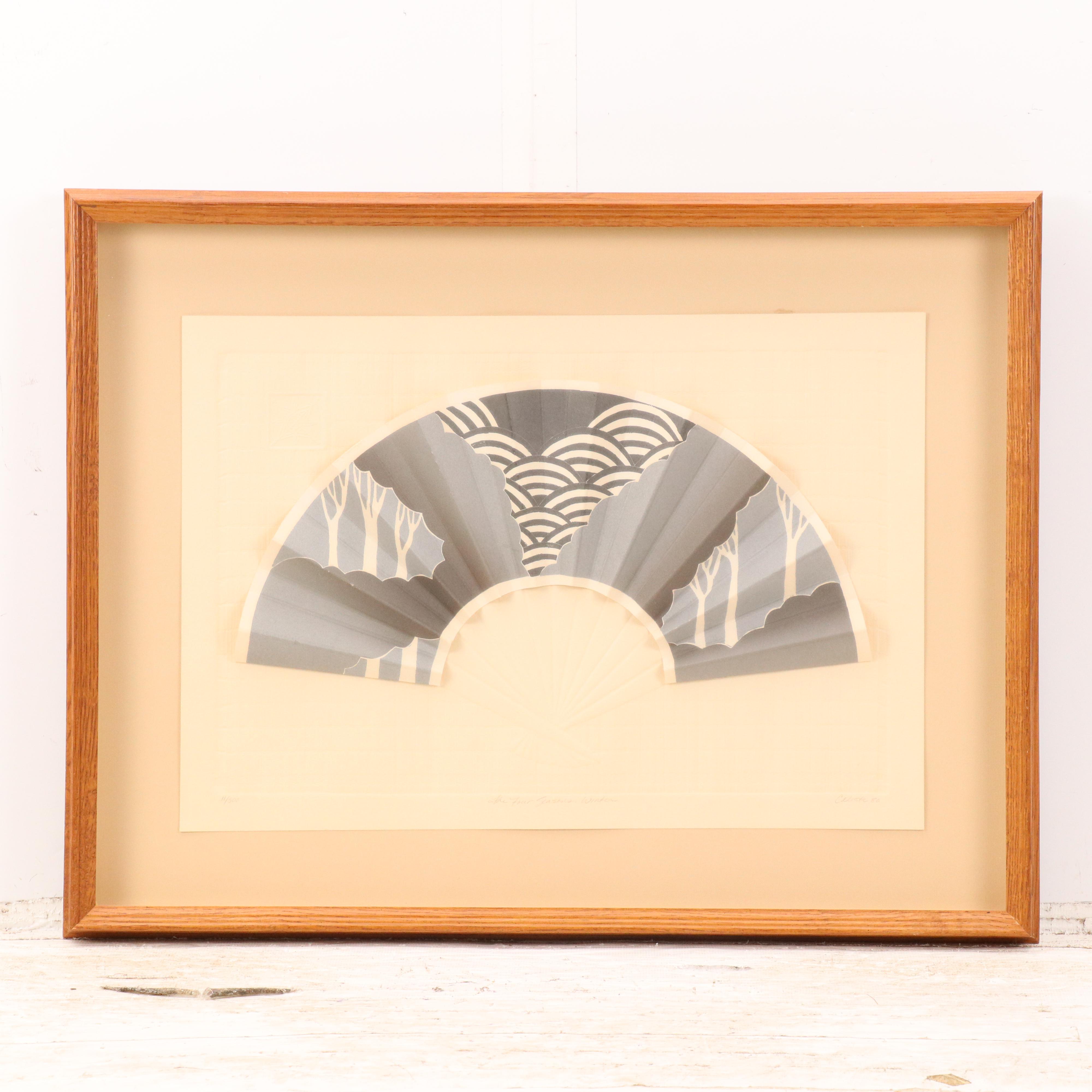 Color Embossed Etchings "The Four Seasons: Autumn/ Winter/ Spring/ Summer", 1980