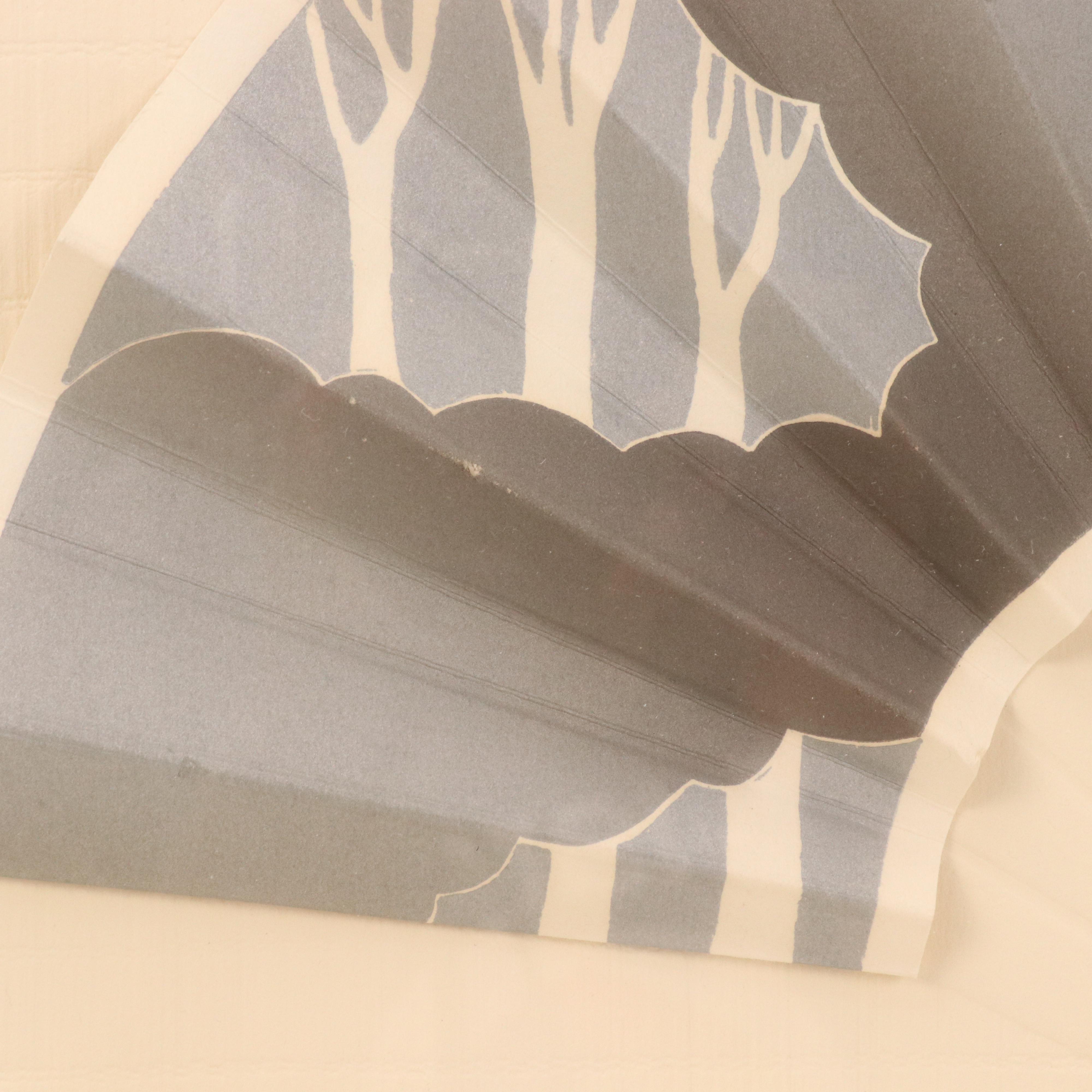 Color Embossed Etchings "The Four Seasons: Autumn/ Winter/ Spring/ Summer", 1980