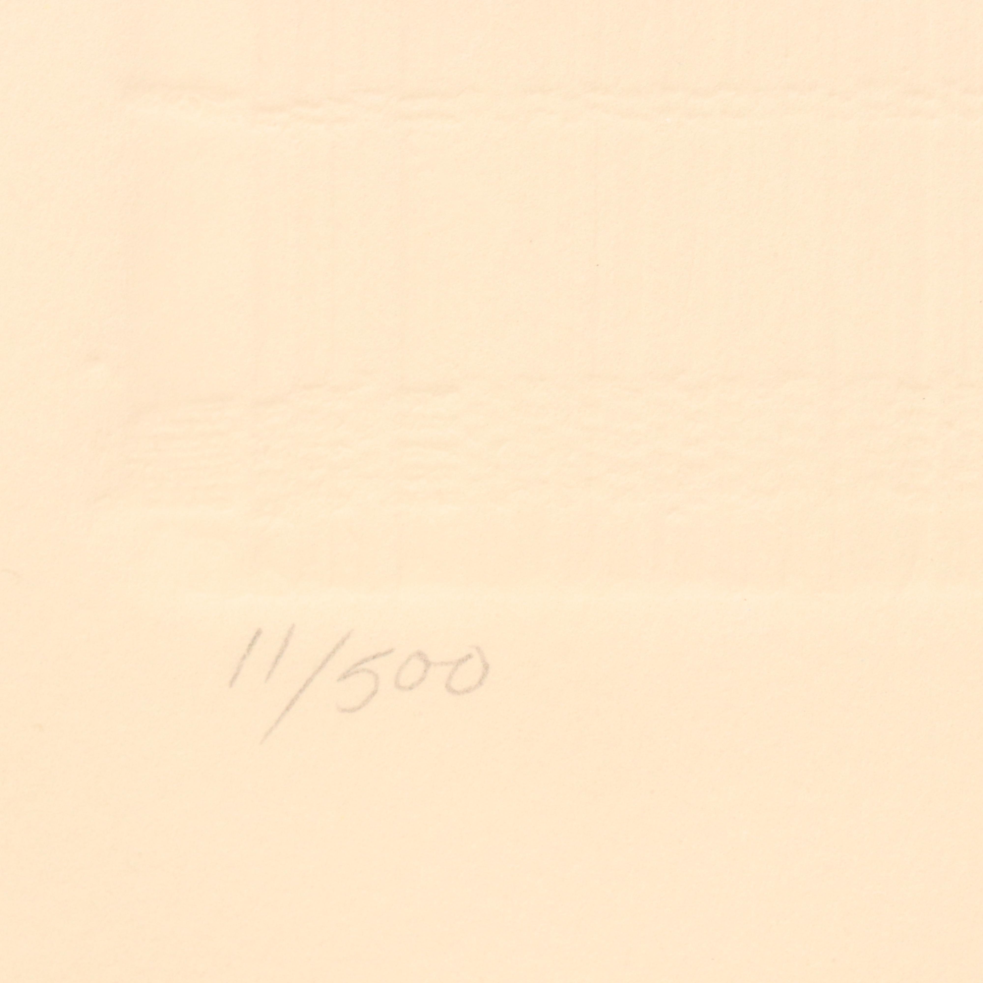 Color Embossed Etchings "The Four Seasons: Autumn/ Winter/ Spring/ Summer", 1980