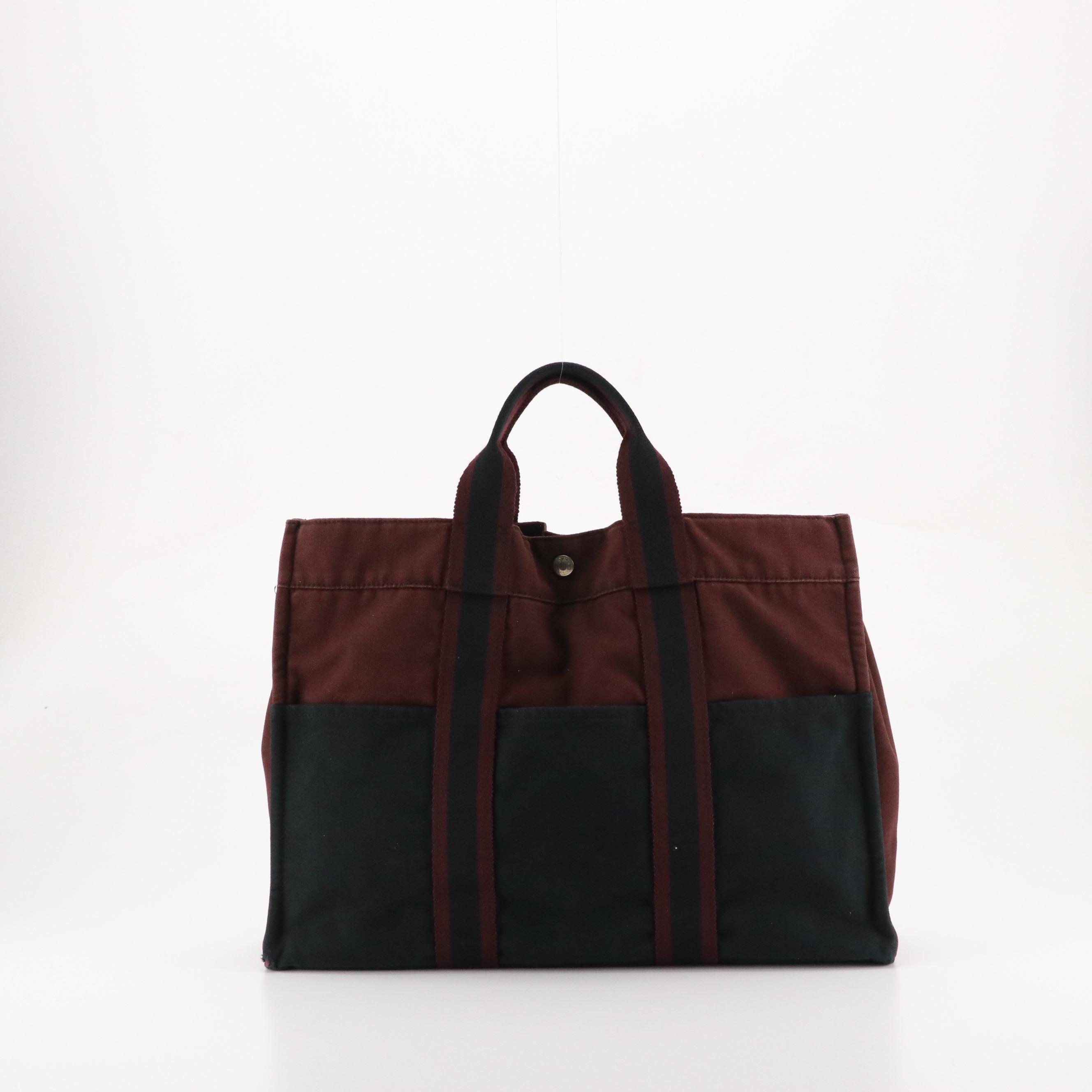 Hermès Cotton Canvas Fourre-Tout MM