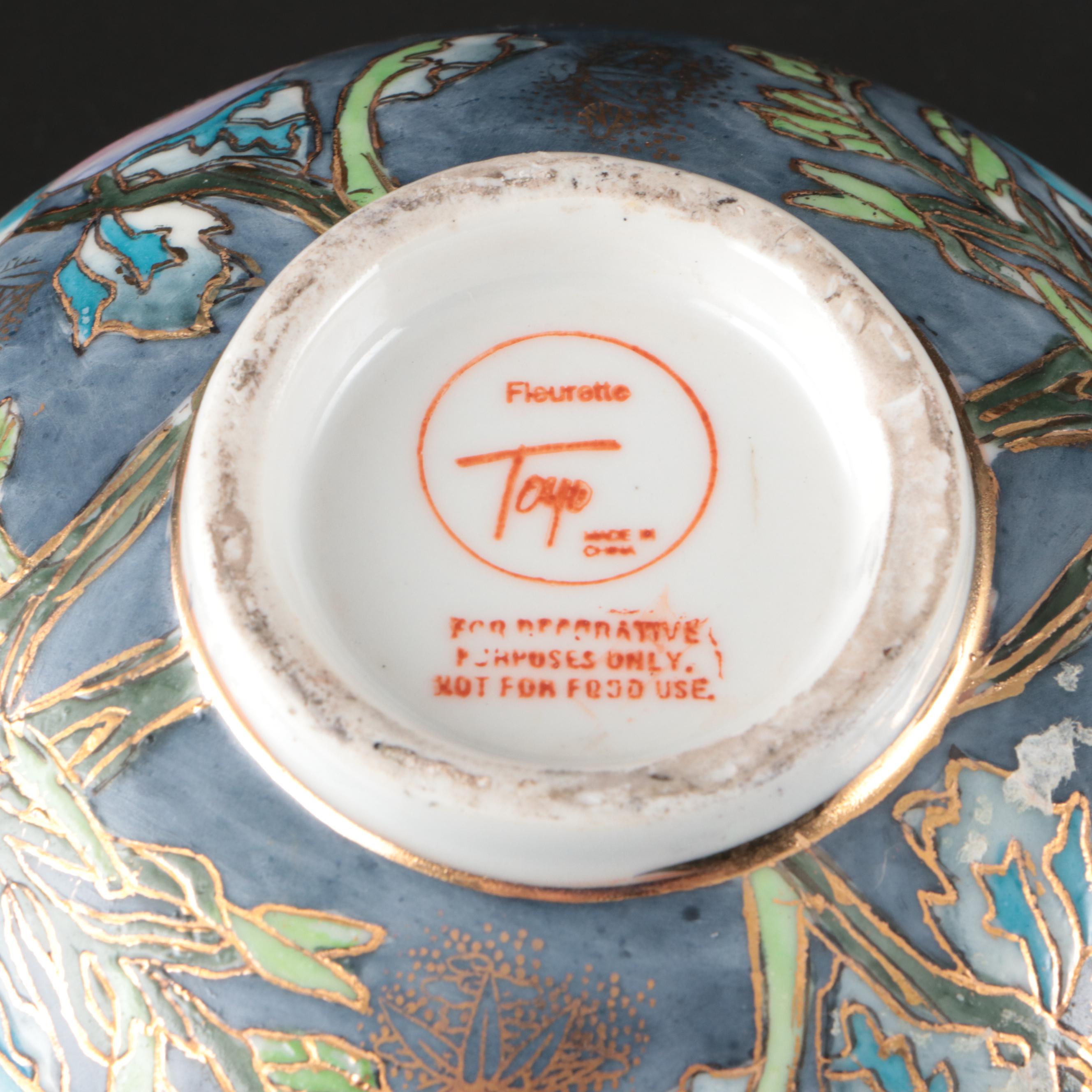 Carl Tisch Altwasser Victorian Style Coffee Pot and Bowls with Other Décor