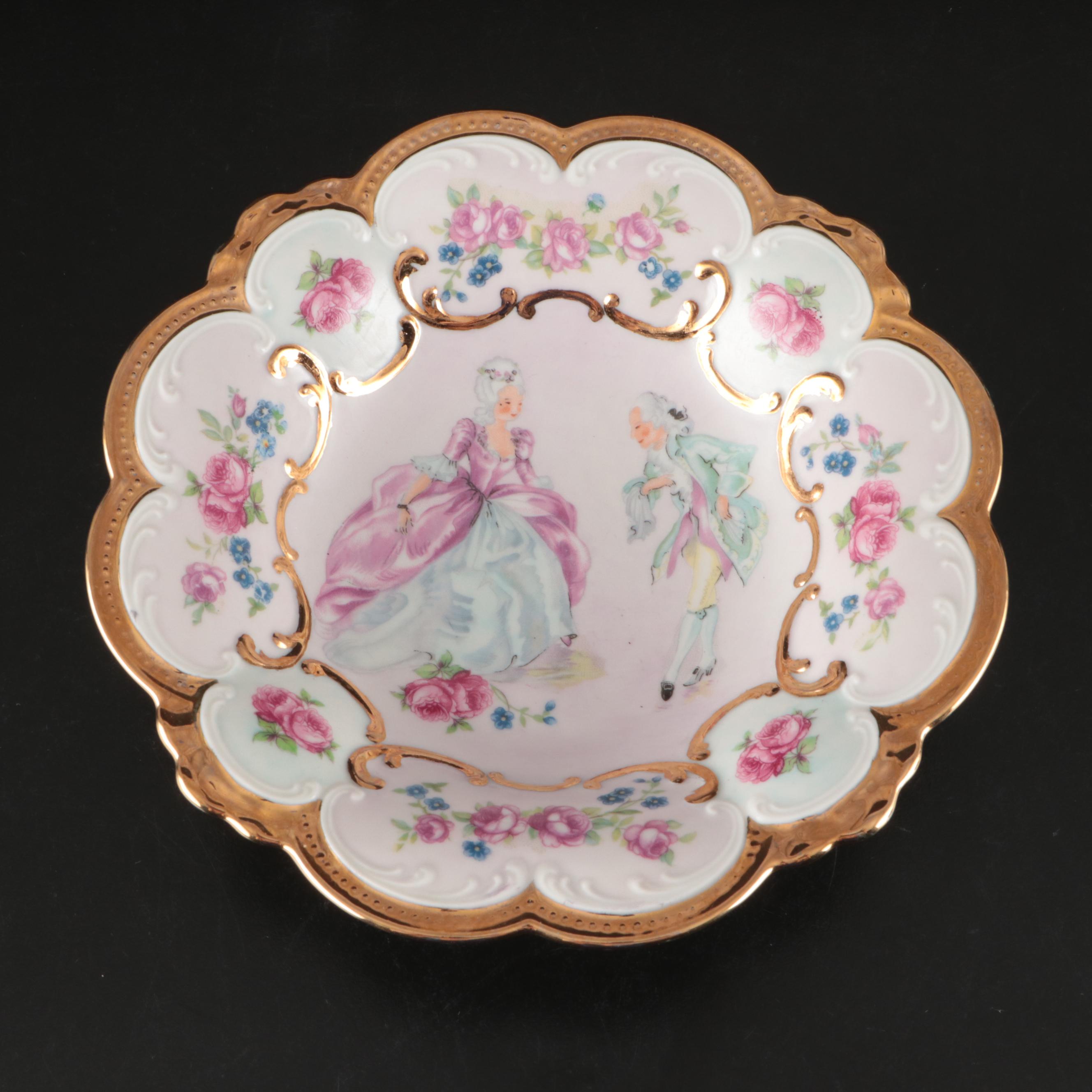 Carl Tisch Altwasser Victorian Style Coffee Pot and Bowls with Other Décor