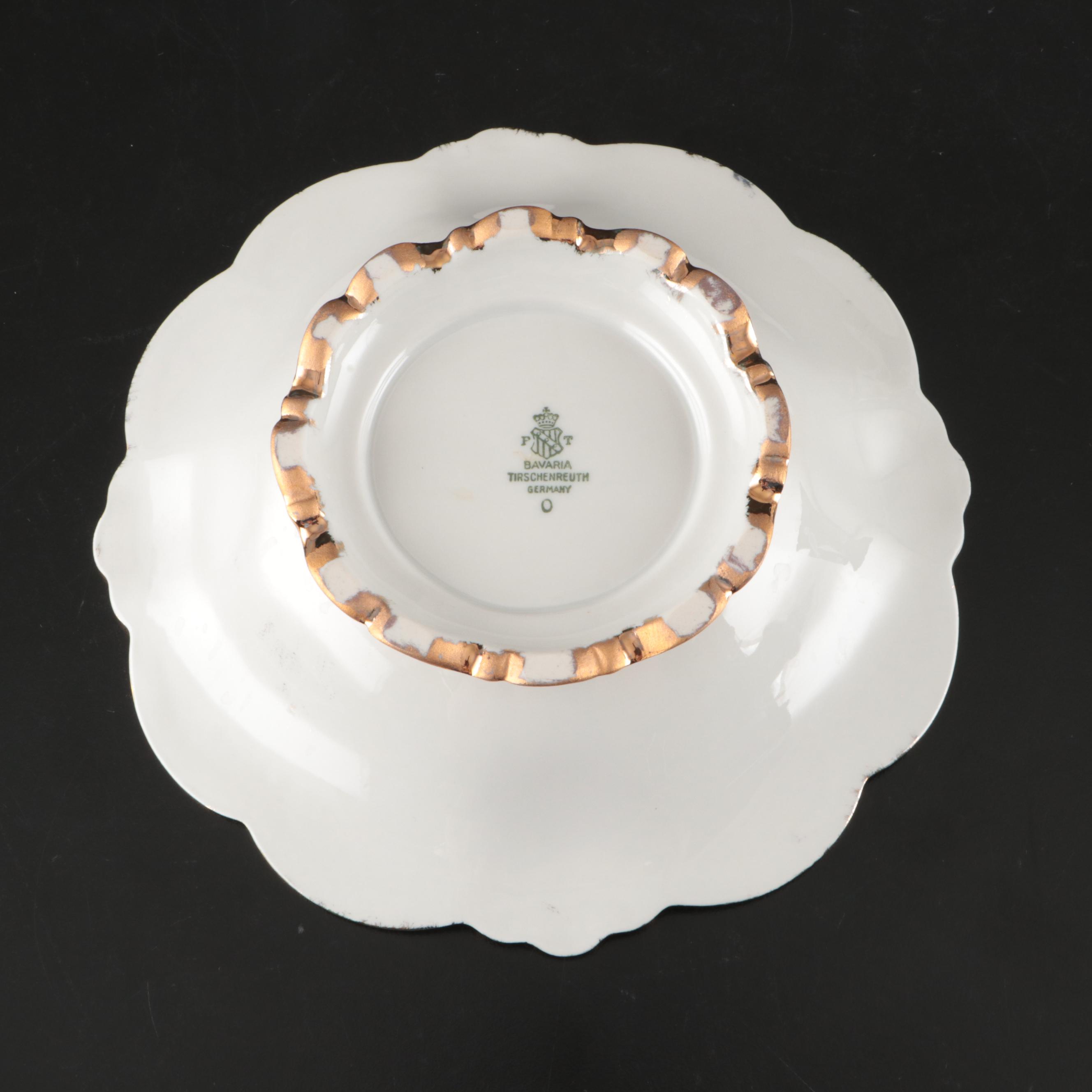 Carl Tisch Altwasser Victorian Style Coffee Pot and Bowls with Other Décor