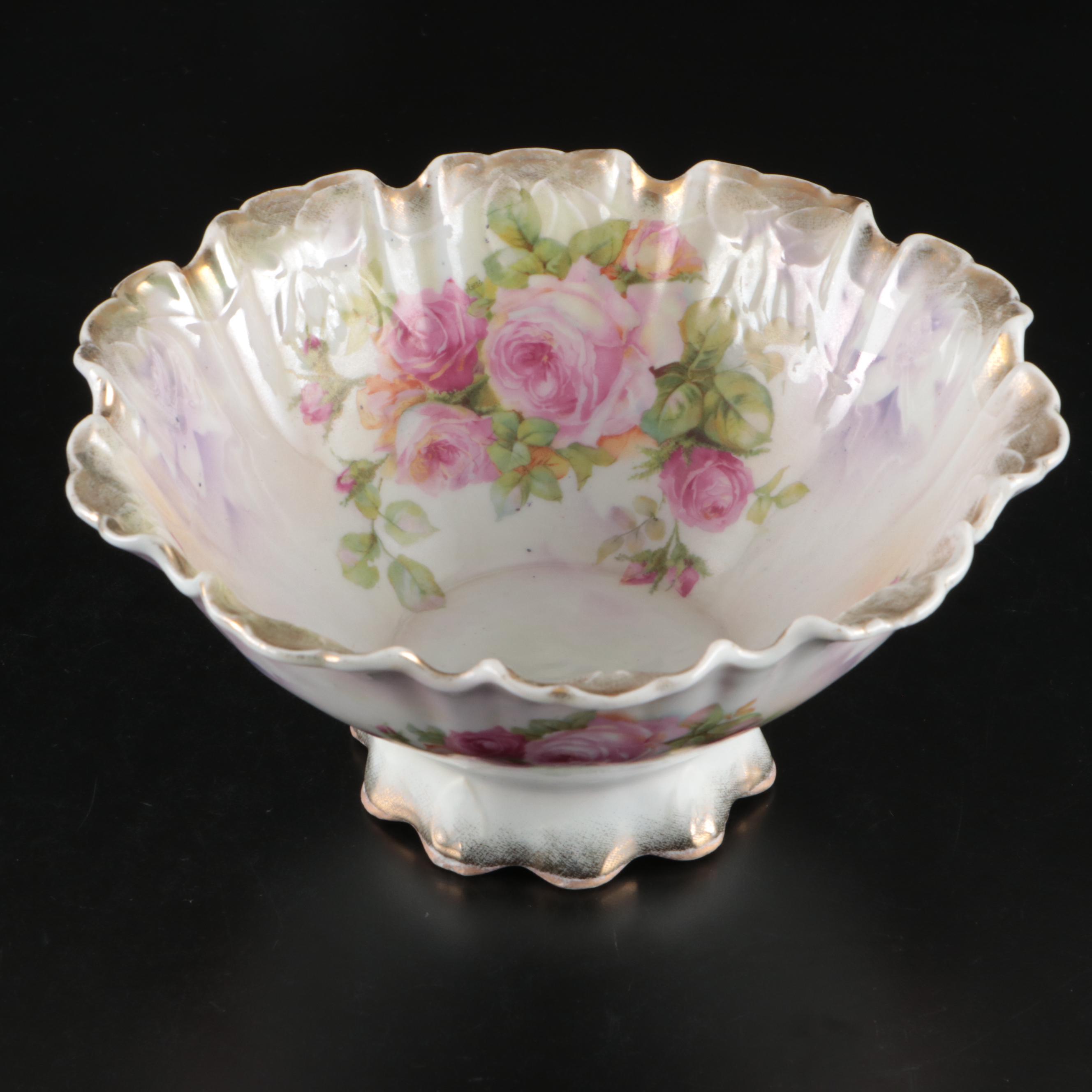 Carl Tisch Altwasser Victorian Style Coffee Pot and Bowls with Other Décor