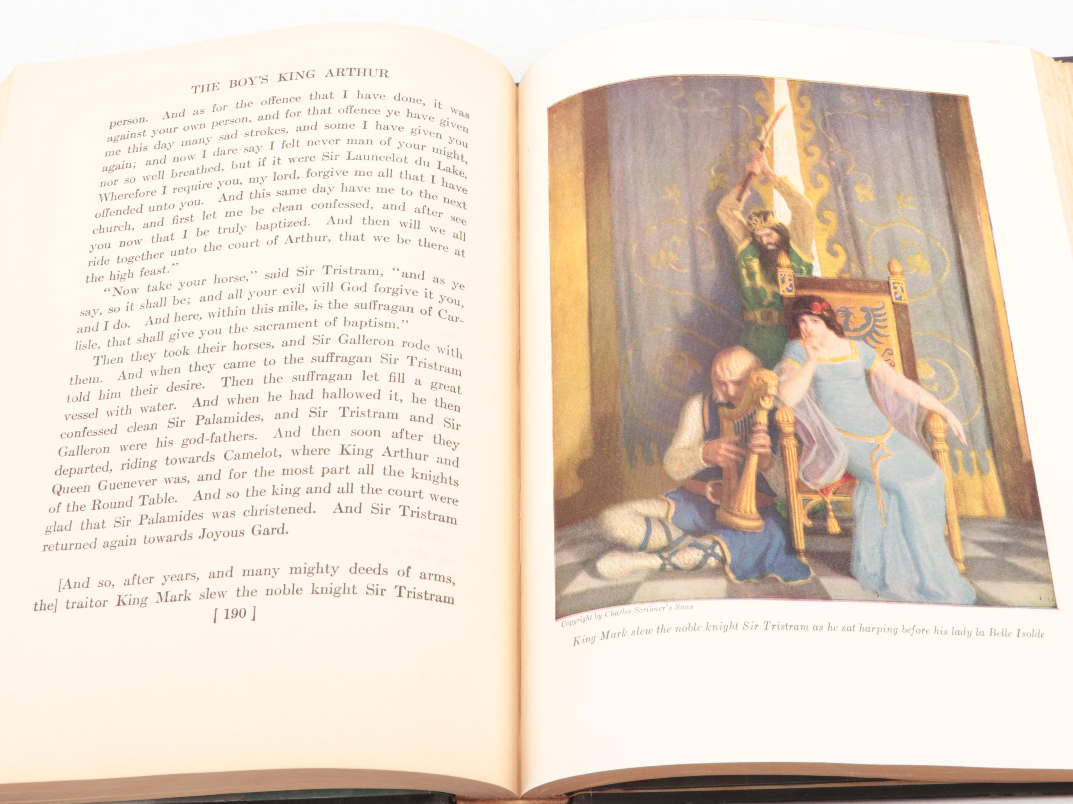 N. C. Wyeth Illustrated "The Boy's King Arthur" by Sidney Lanier, 1937