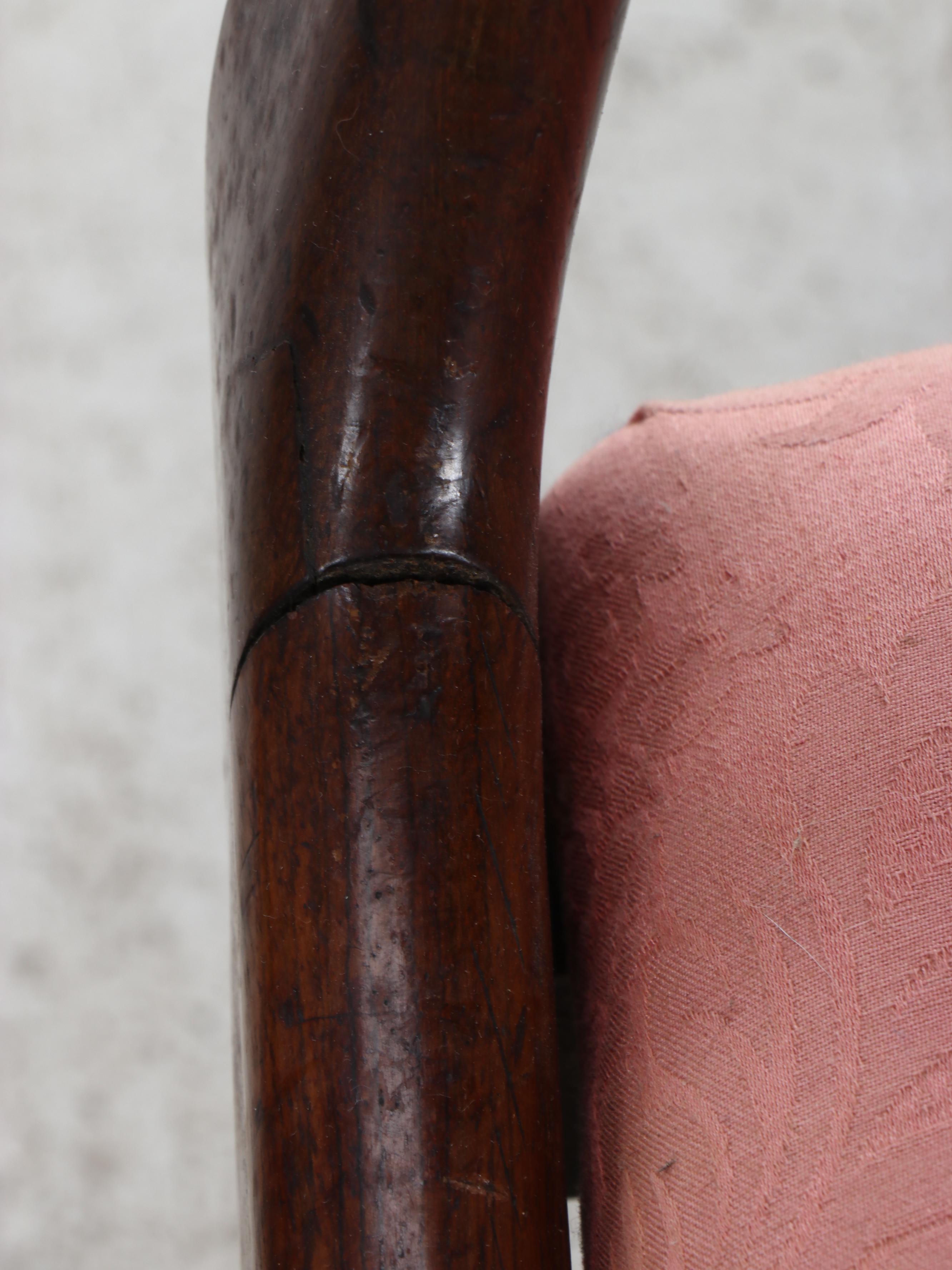 Set of Three Victorian Rosewood Balloon-Back Side Chairs, 19th Century