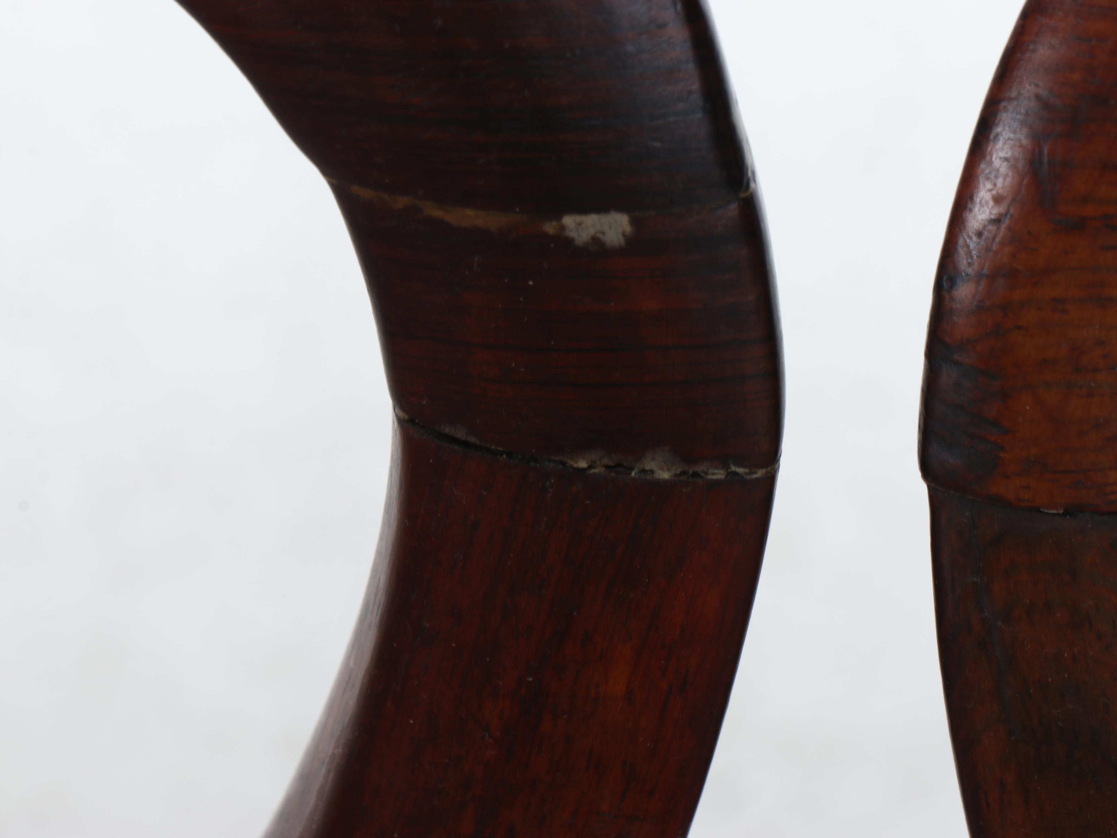 Set of Three Victorian Rosewood Balloon-Back Side Chairs, 19th Century