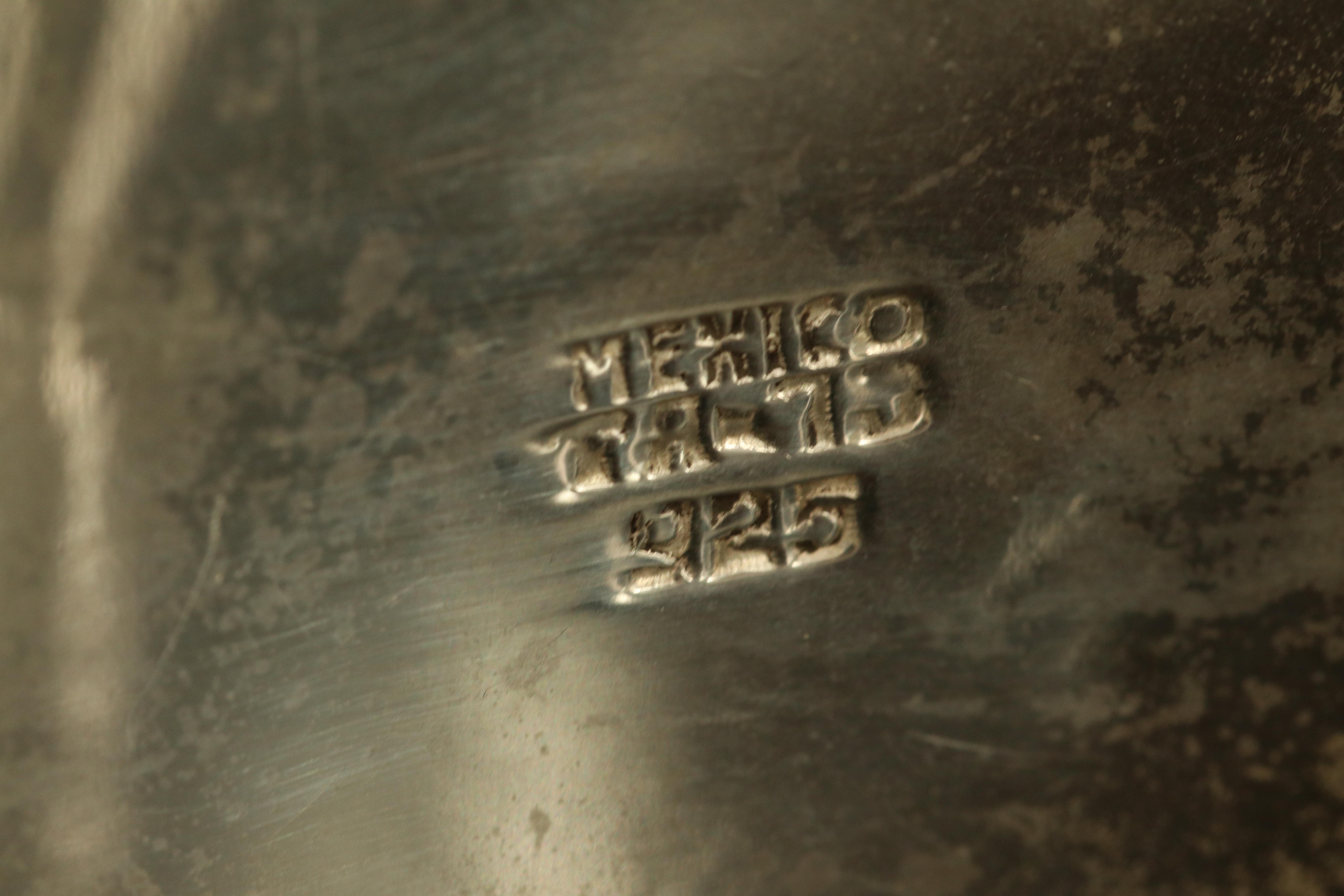 Mexican Sterling Elephant Cuff