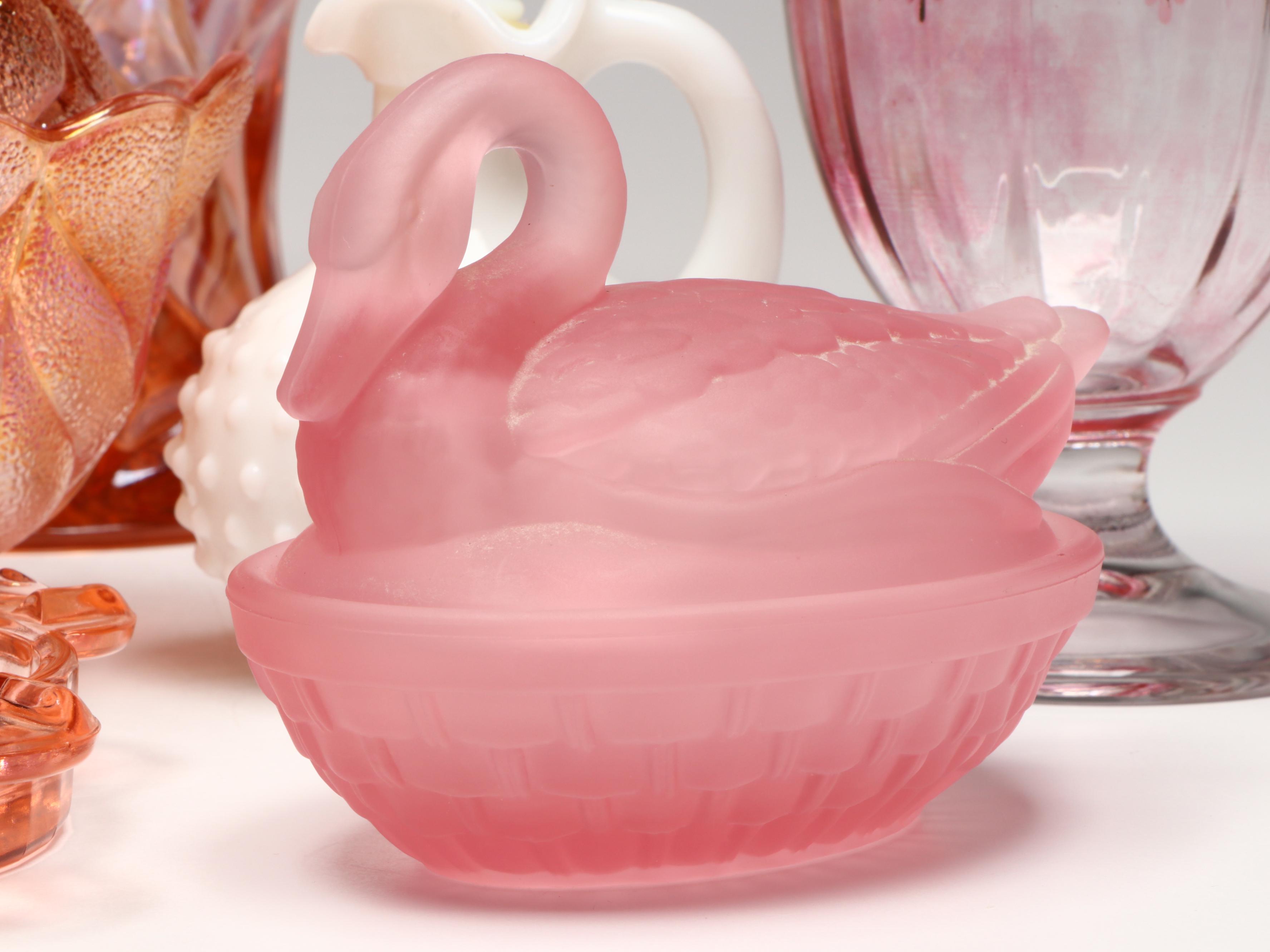 Jeannette "Sunflower" Glass Ashtray, L. E. Smith Carnival Glass and More