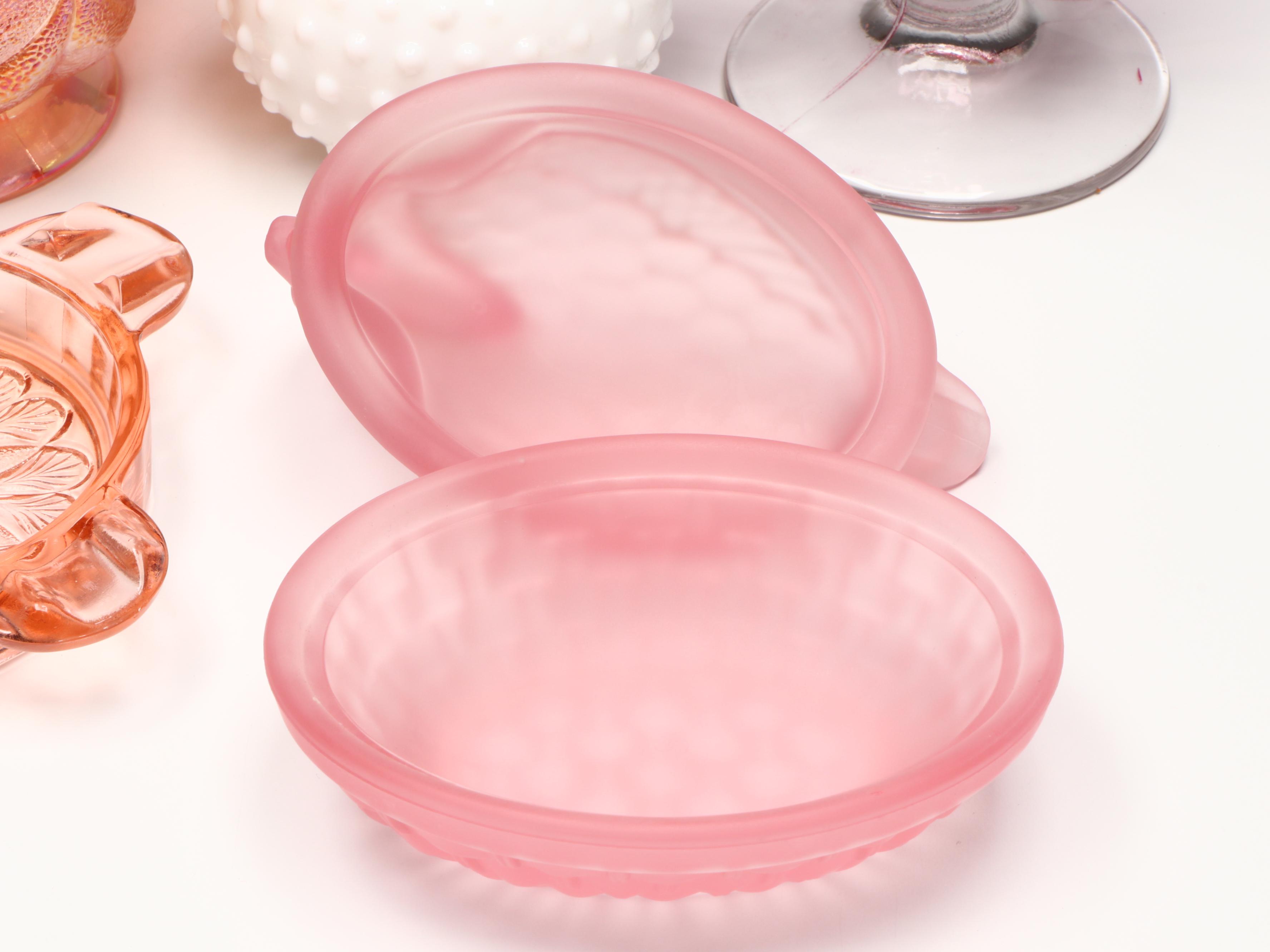 Jeannette "Sunflower" Glass Ashtray, L. E. Smith Carnival Glass and More