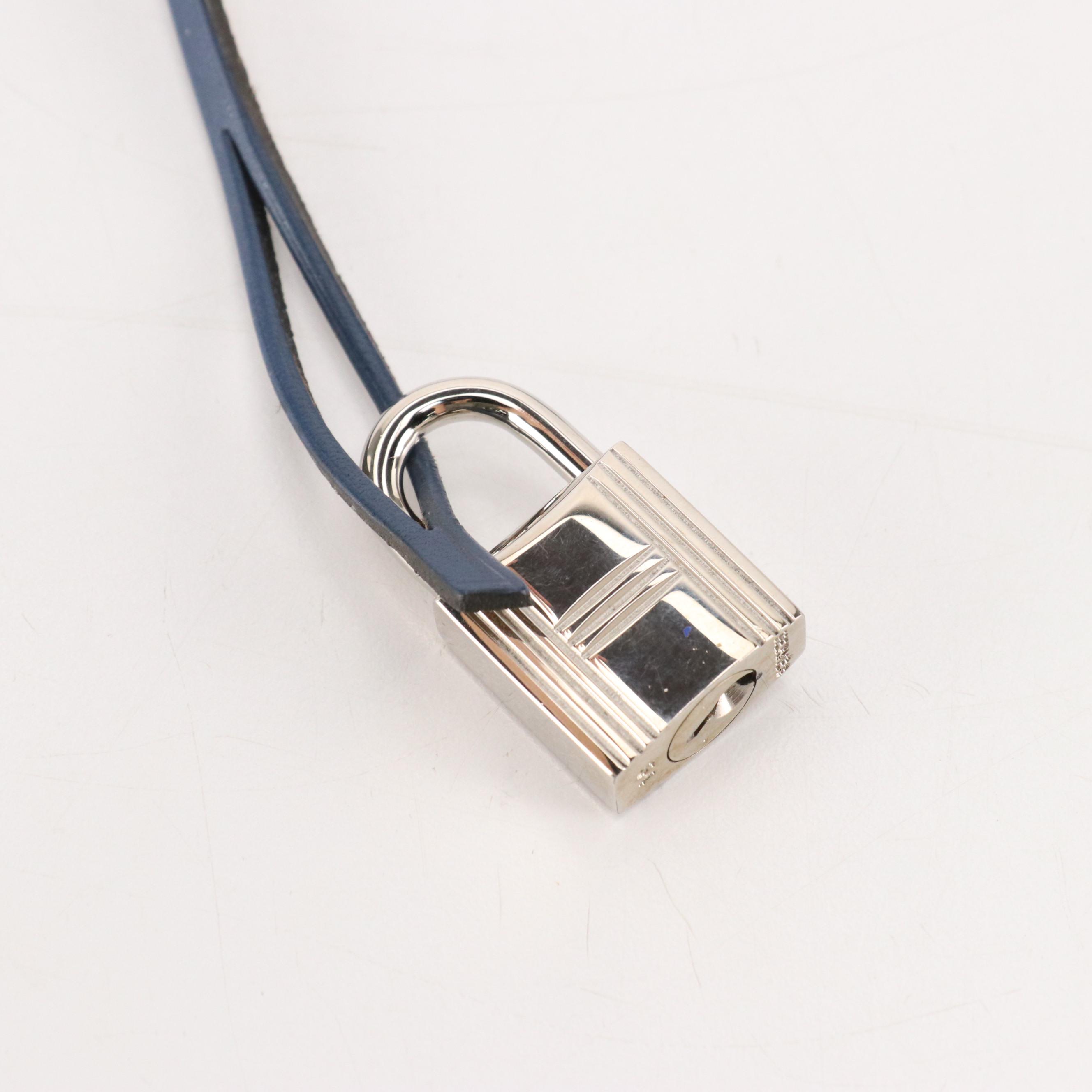 Hermès Padlock and Keys with Leather Clochette