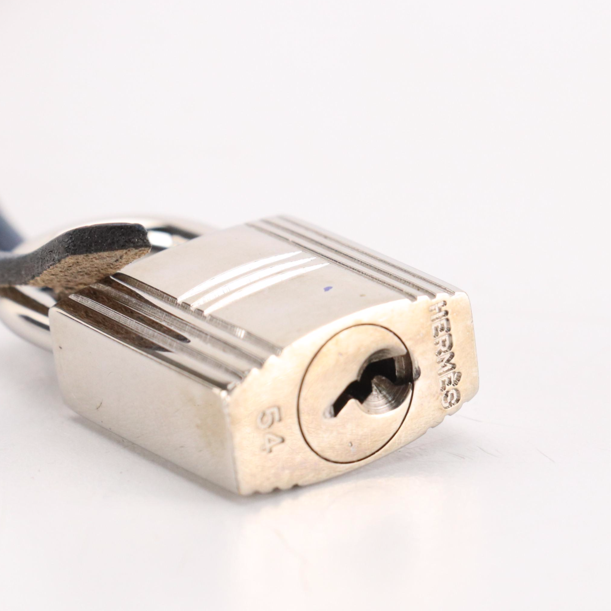 Hermès Padlock and Keys with Leather Clochette