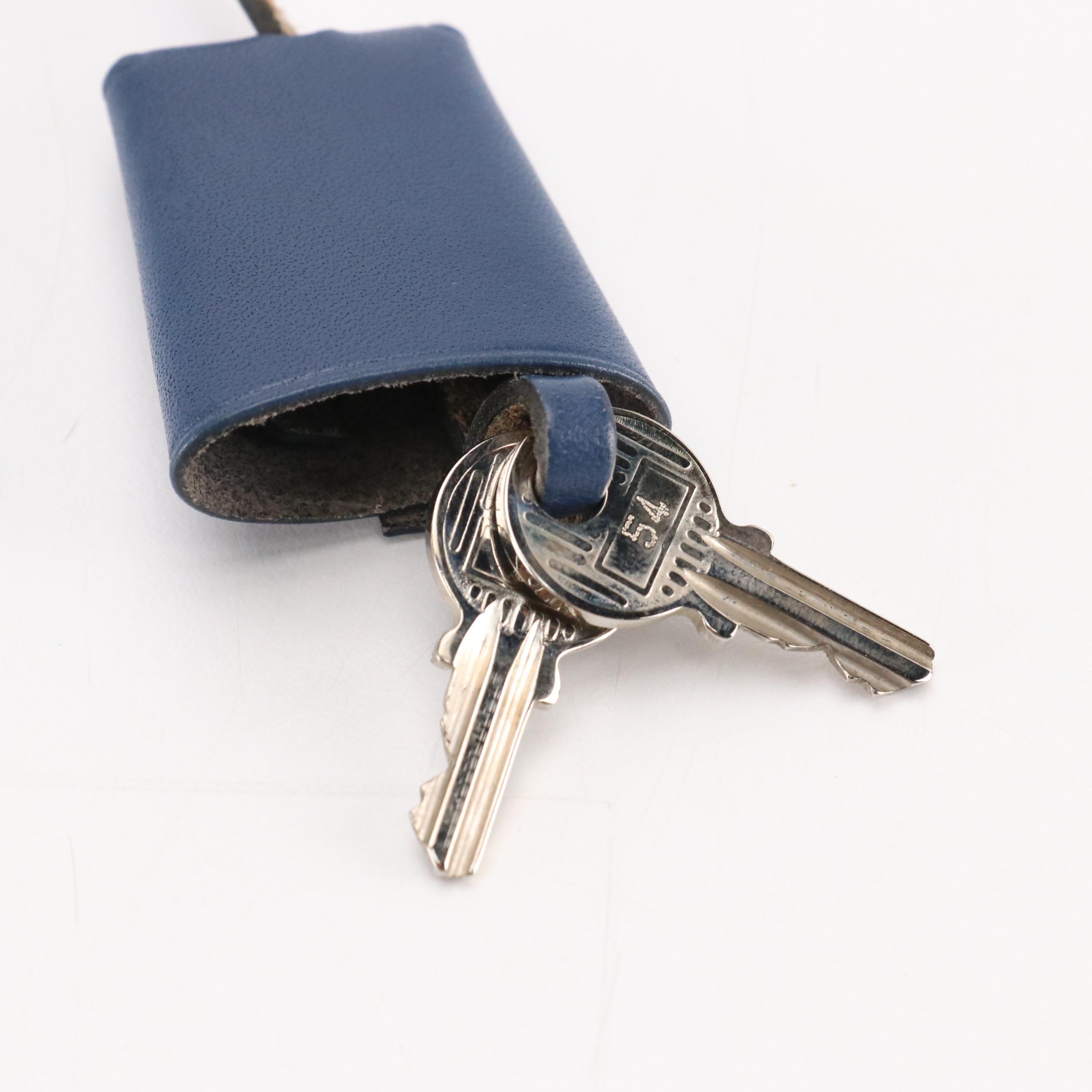 Hermès Padlock and Keys with Leather Clochette