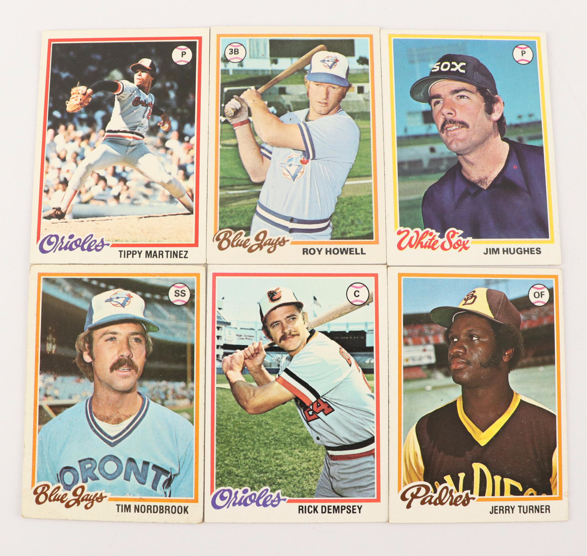 1978 Topps Baseball Card Set Featuring Eddie Murray and Alan Trammell Rookies