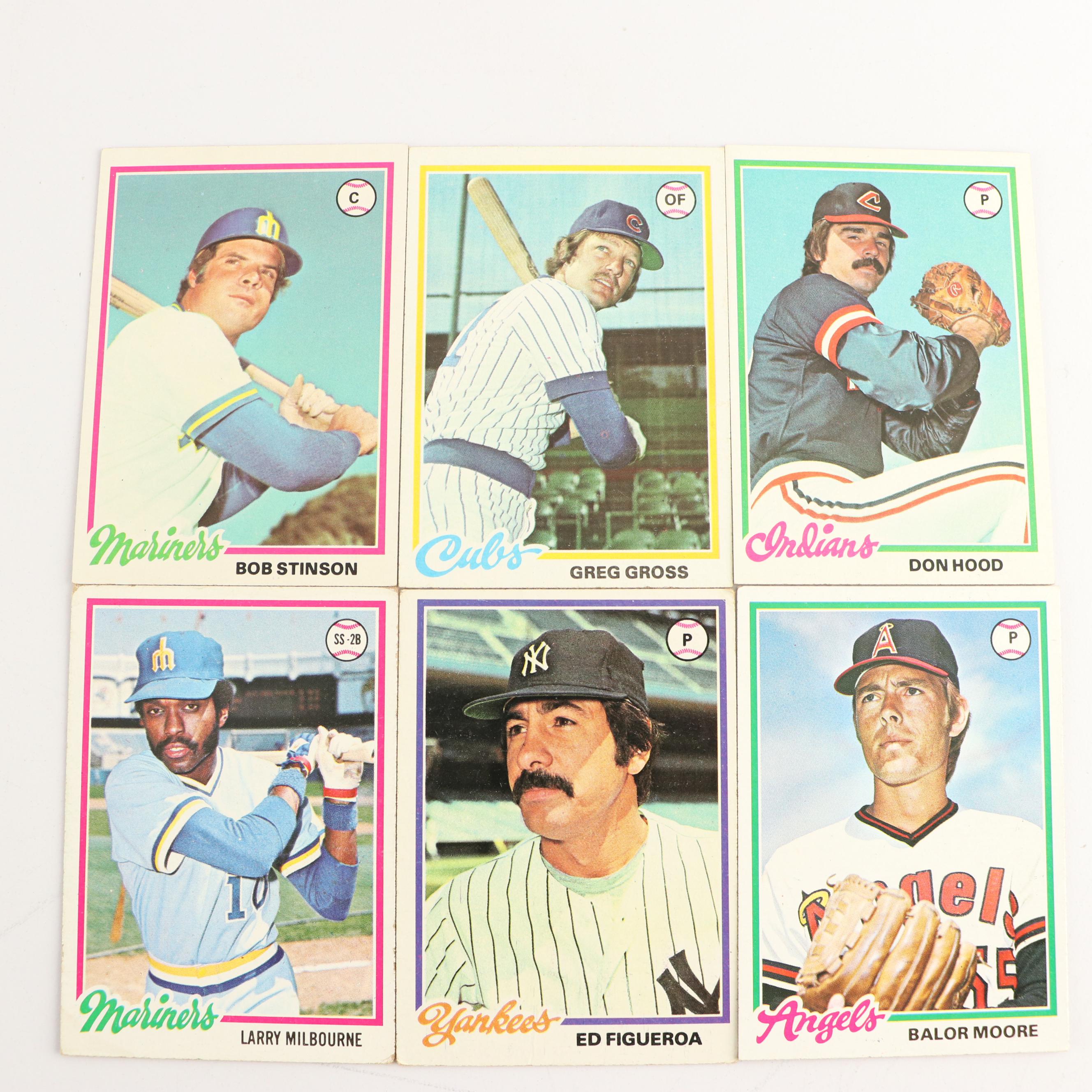 1978 Topps Baseball Card Set Featuring Eddie Murray and Alan Trammell Rookies