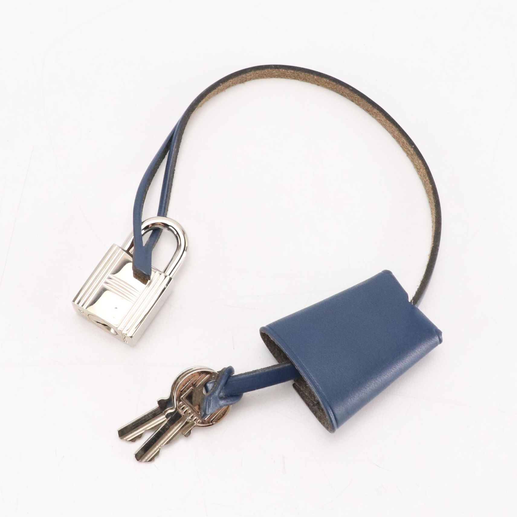 Hermès Padlock and Keys with Leather Clochette
