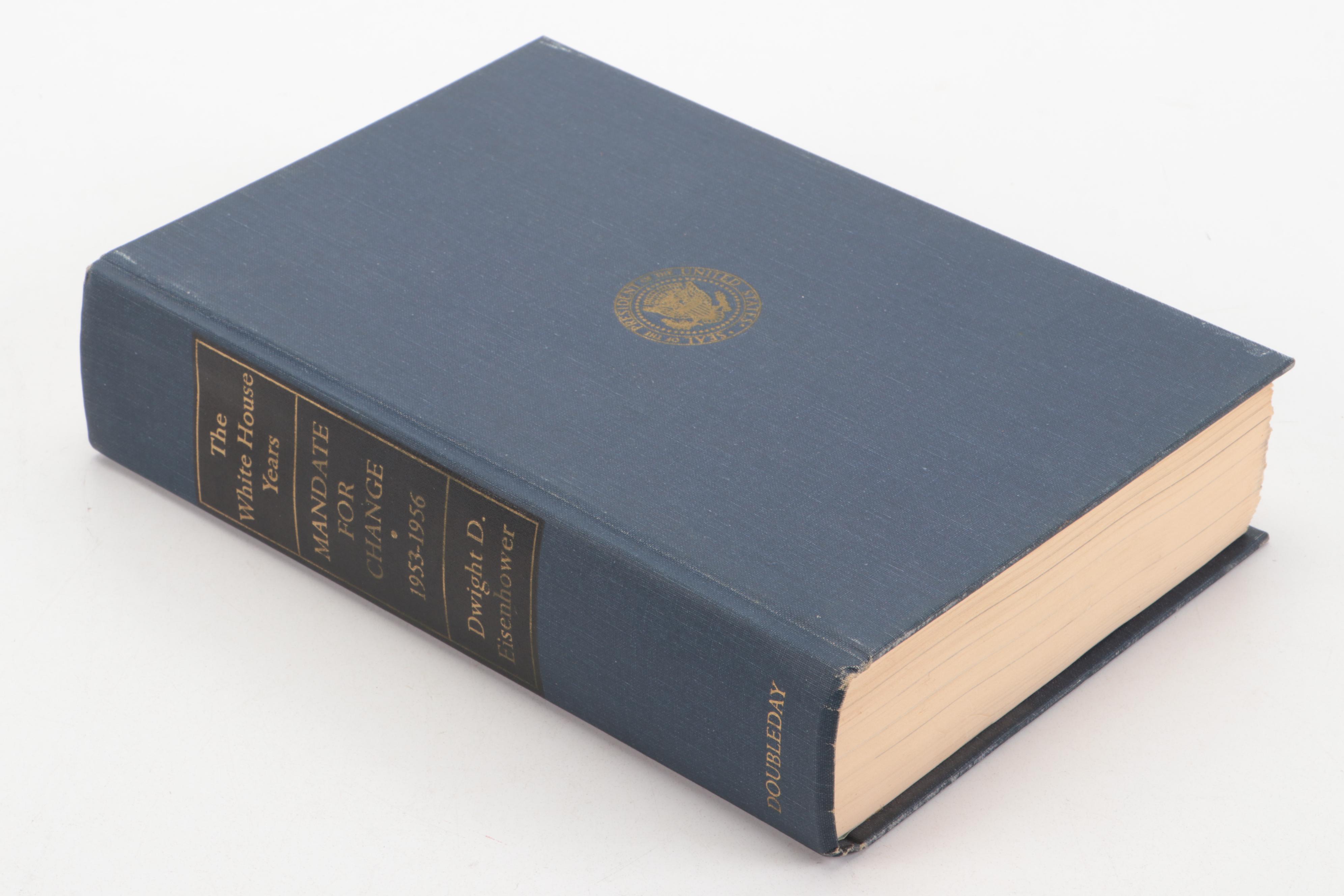 First Trade Edition "The White House Years" by Dwight D. Eisenhower, 1963–1965