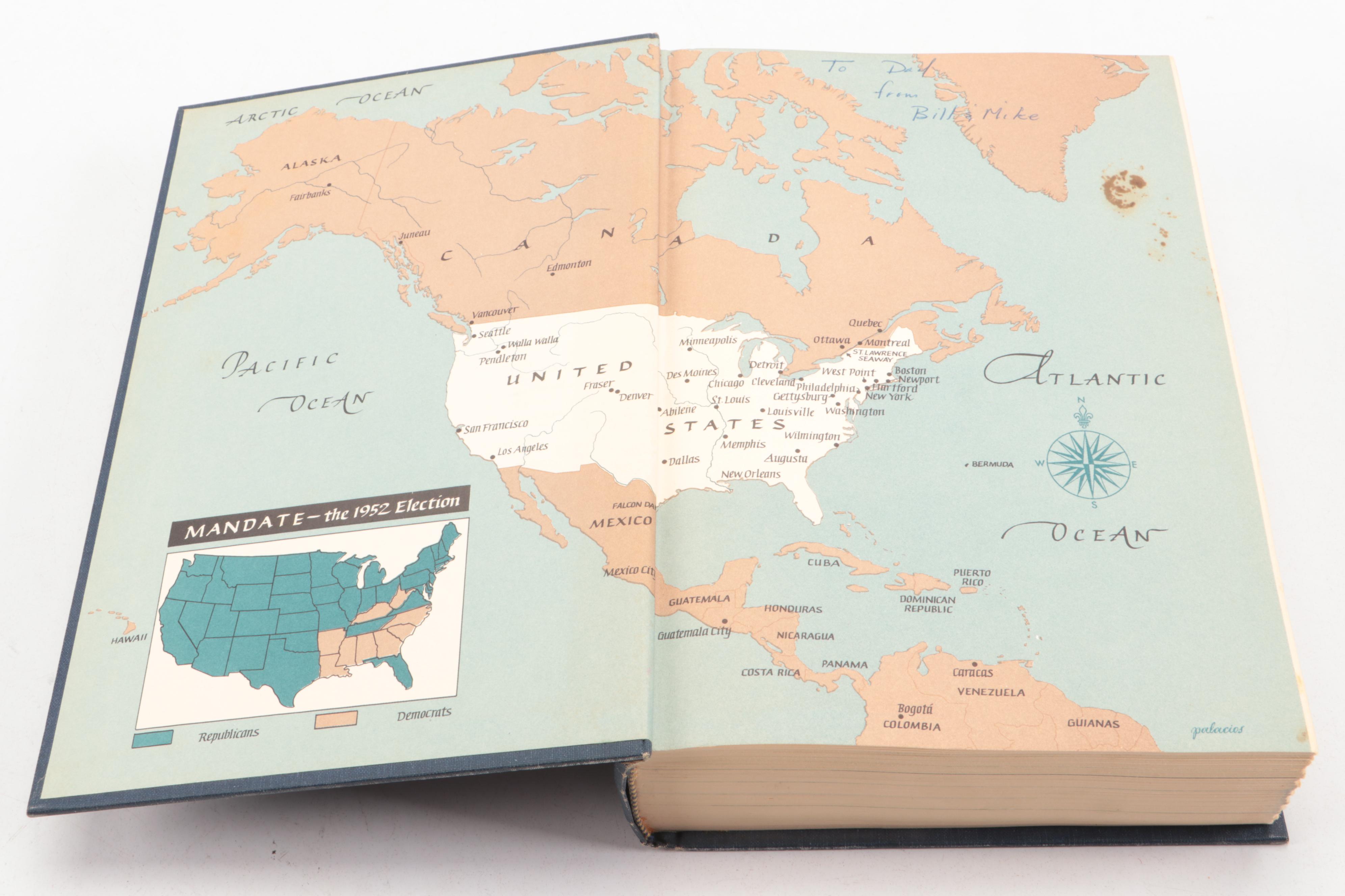 First Trade Edition "The White House Years" by Dwight D. Eisenhower, 1963–1965